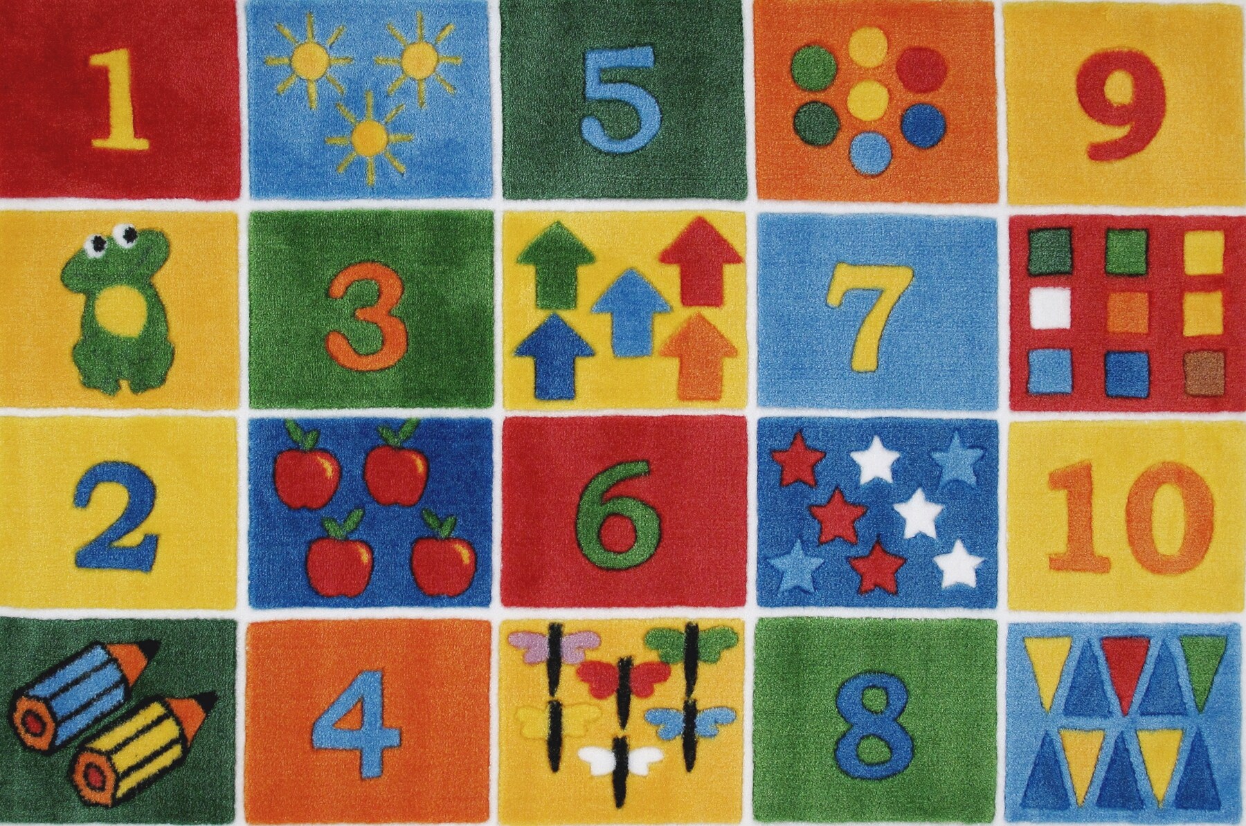 Fun Rugs TSC-232 3958 Supreme 3 X 4 (ft) Multi-color Indoor Area Rug