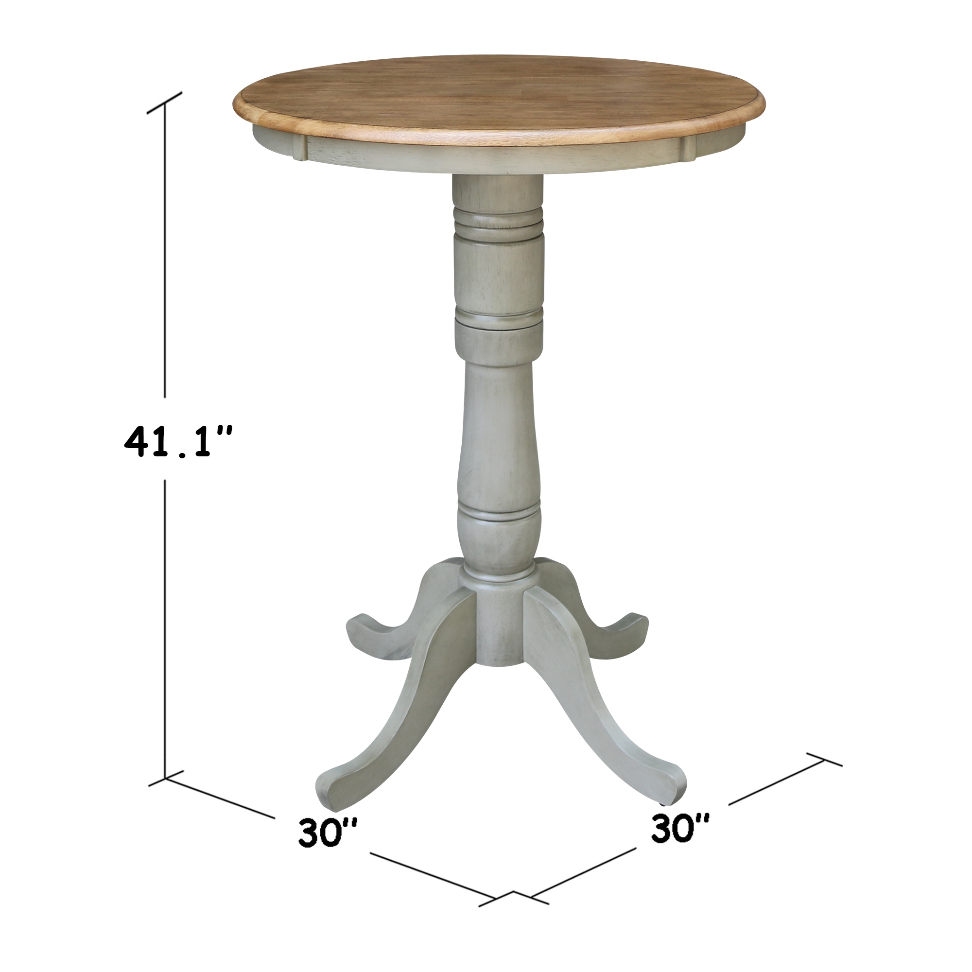 International Concepts K41-30RT-6B-2 Dining-Tables - View #4