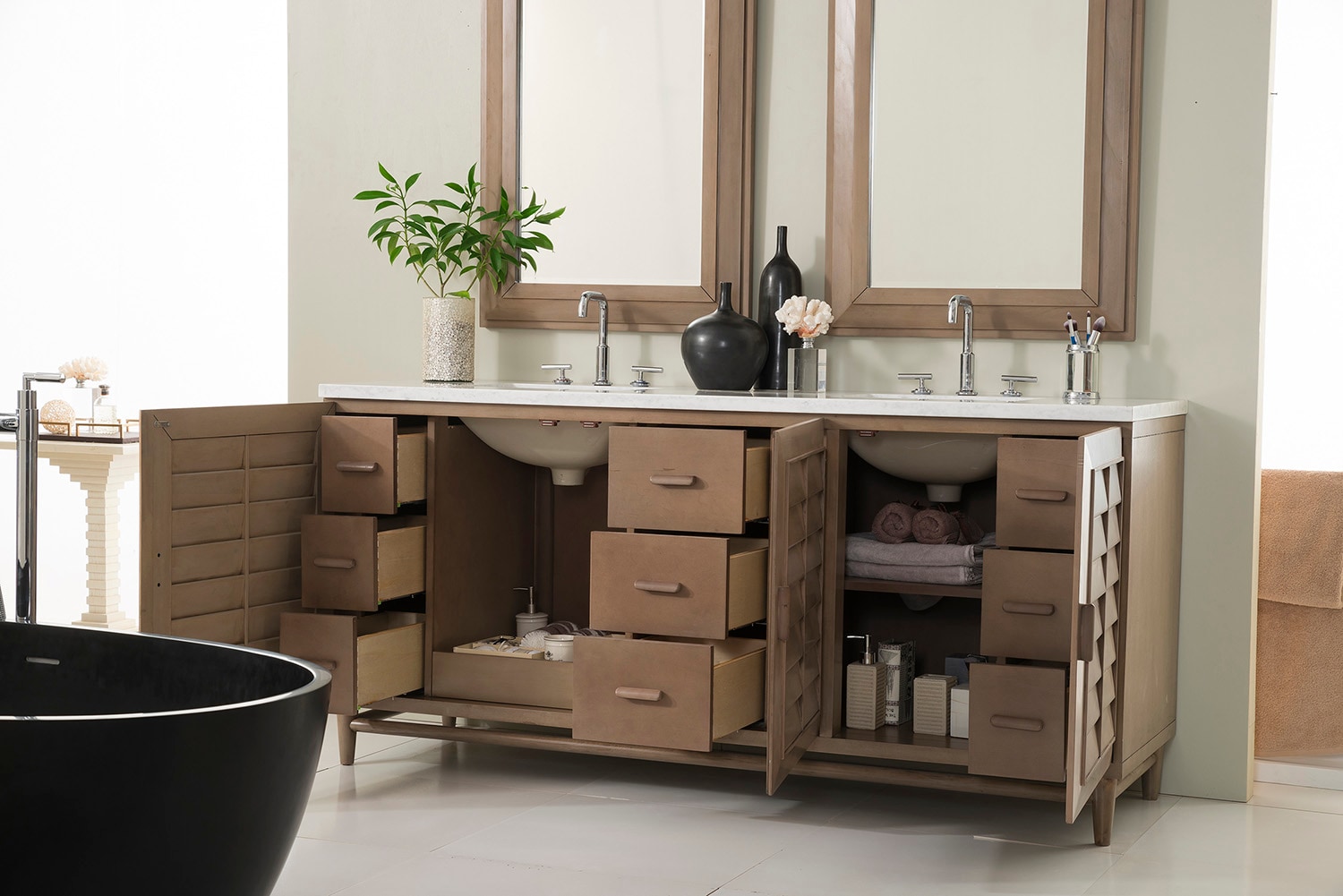 James Martin Vanities 620-V72-WW-3AF Bath-Vanity-Combo - View #4