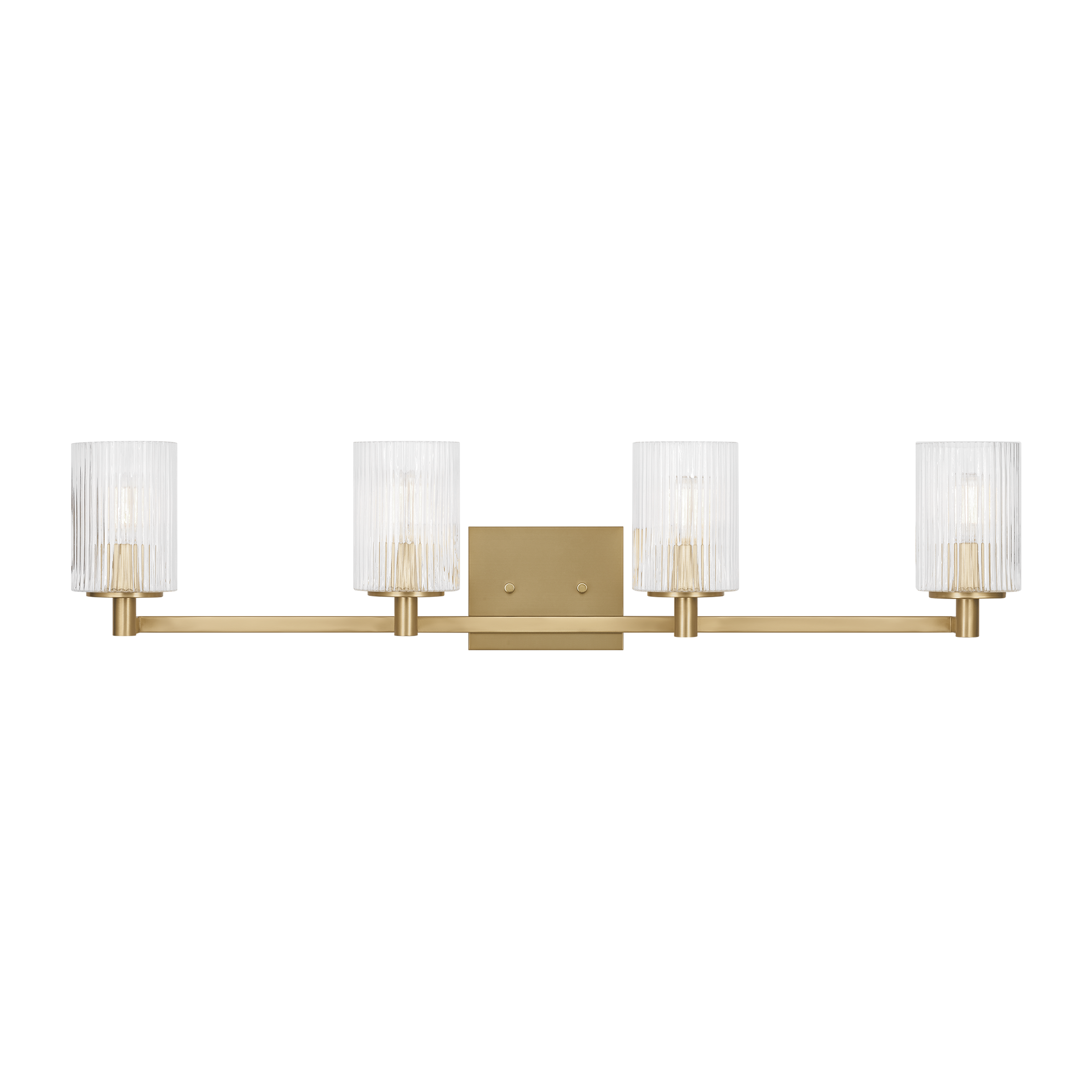 Generation Lighting GLV1044EN/SB Lando 35-in 4 -Light Satin Bronze Transitional Vanity light