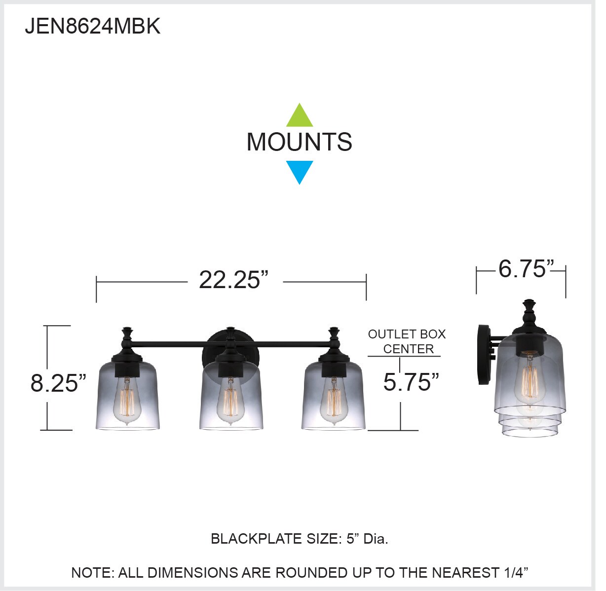 Quoizel JEN8624MBK b089995 - View #6