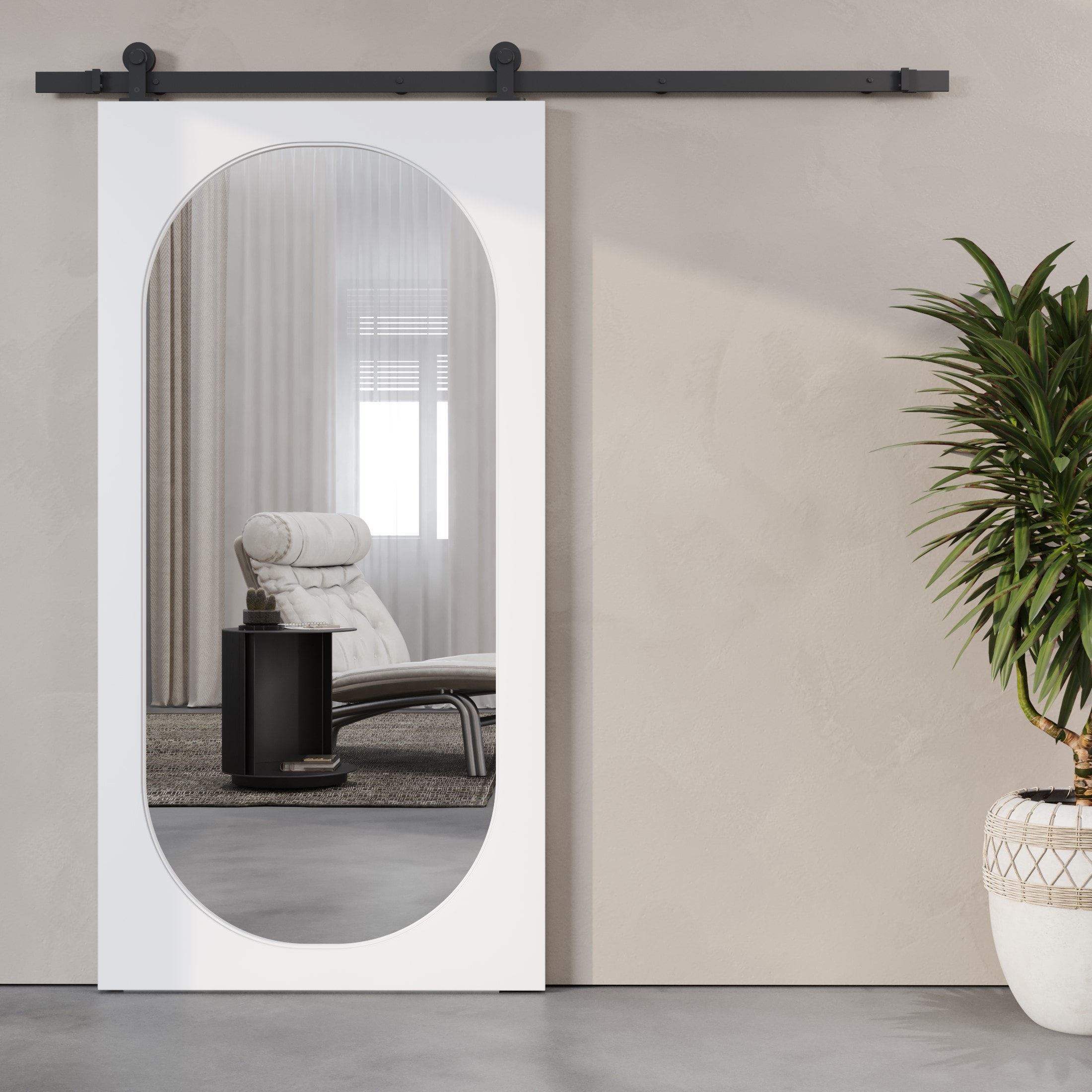 Urban Woodcraft 500L.40BD.CE.MR.W Barn-Doors - View #2