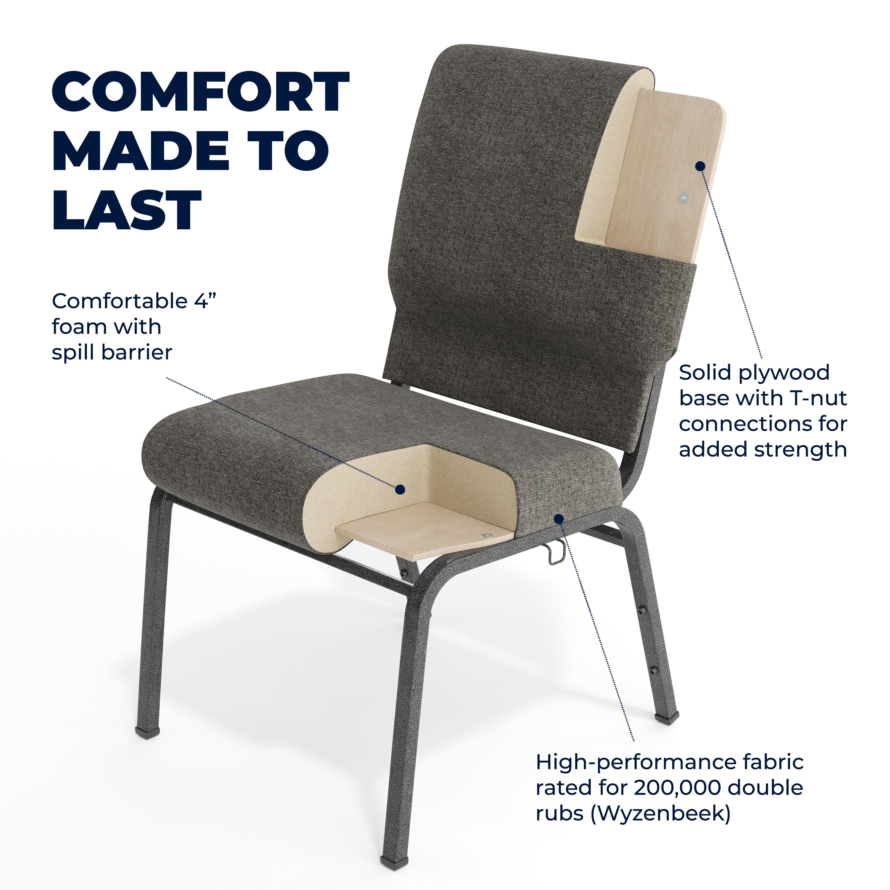 Emma + Oliver 889142505495 Dining-Chairs - View #4