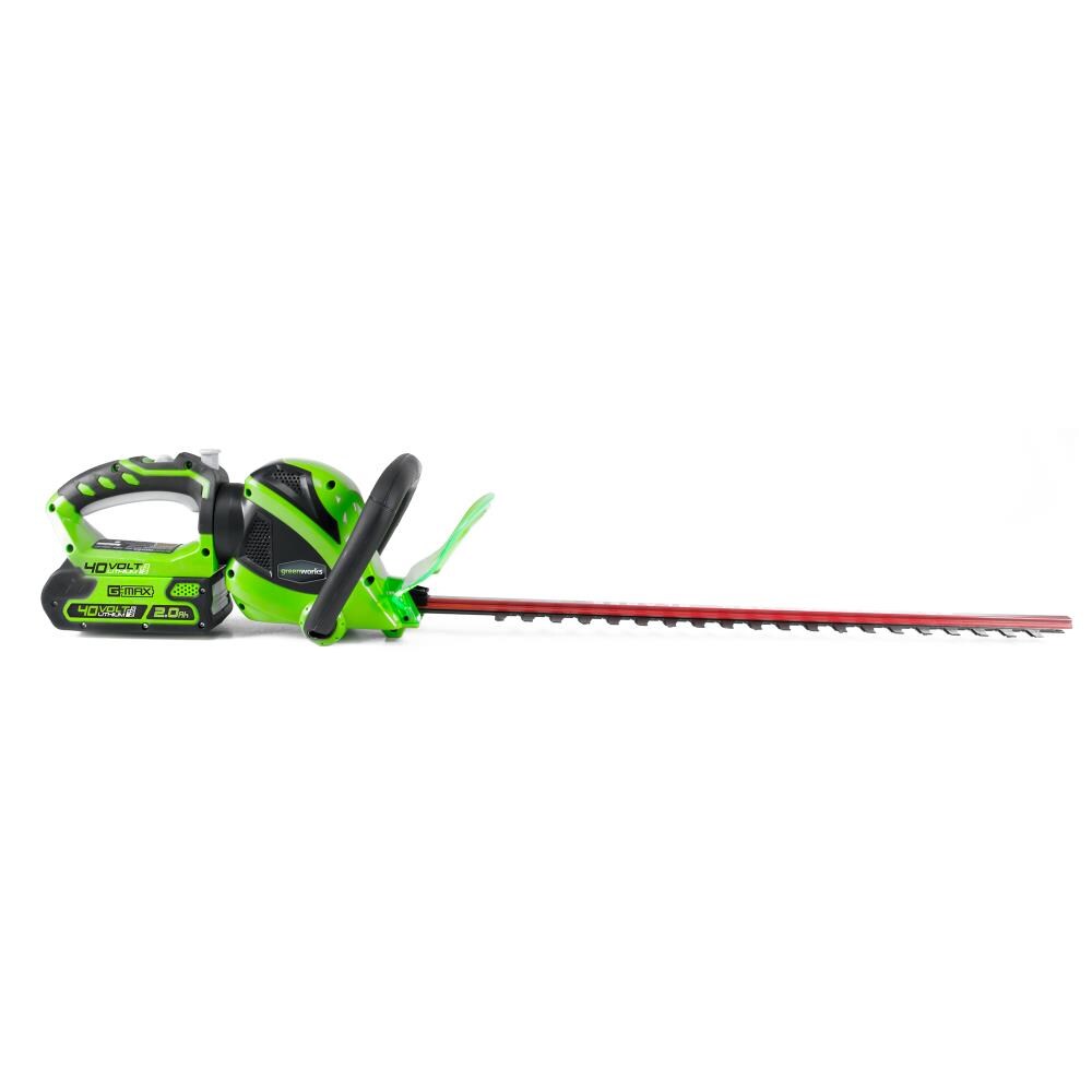 Greenworks 24 Inch 40 Volt Battery Powered Power Hedge Trimmer ,Tools Only  841821011208