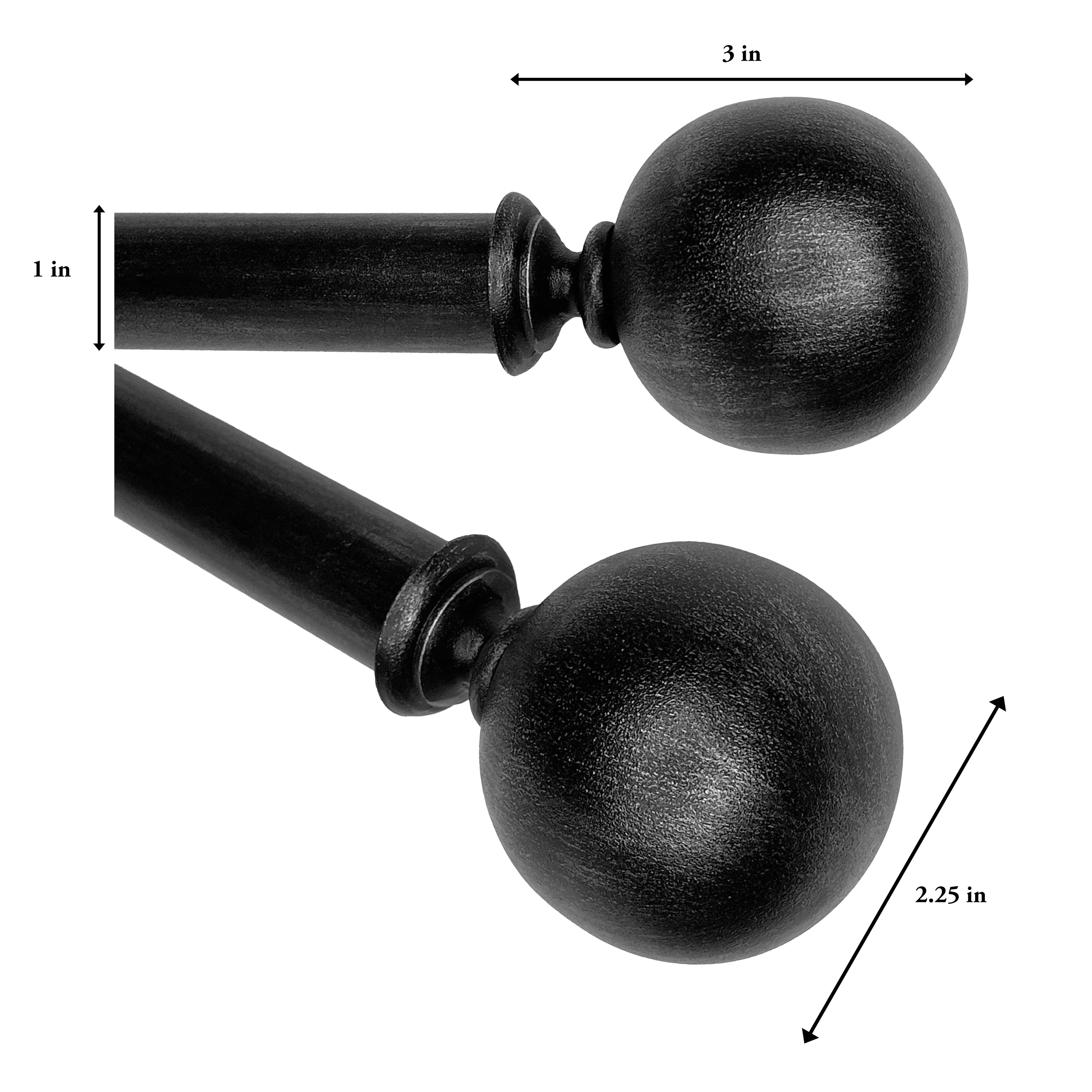 Versailles Home Fashions HR0232-667 Curtain-Rods - View #2