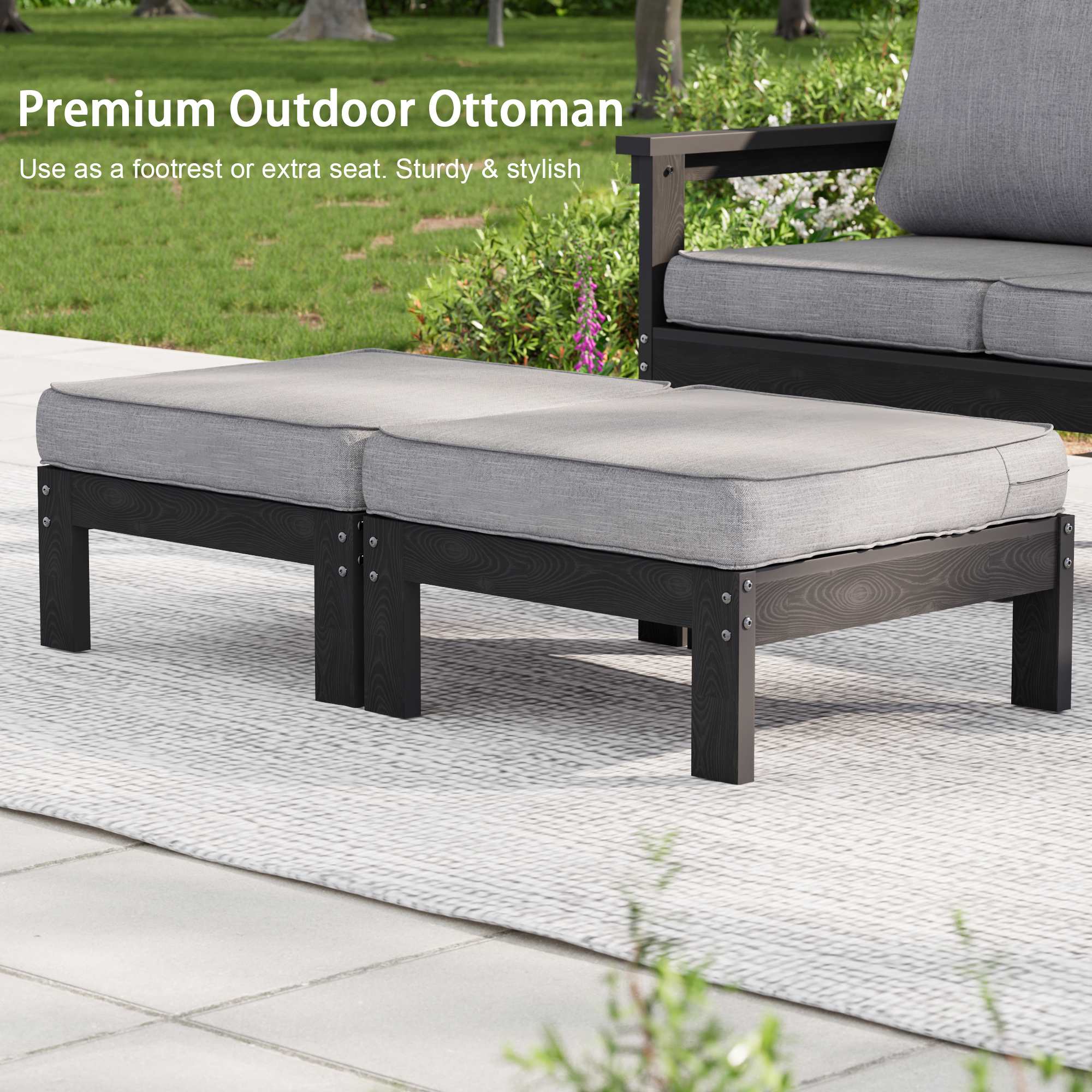 Aok Garden LWP-SM-PS05BLY Patio-Conversation-Sets - View #9
