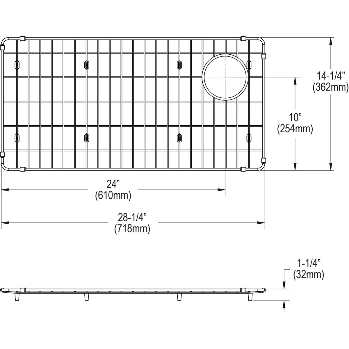 Elkay CTXBG2814 Sink-Grids - View #7