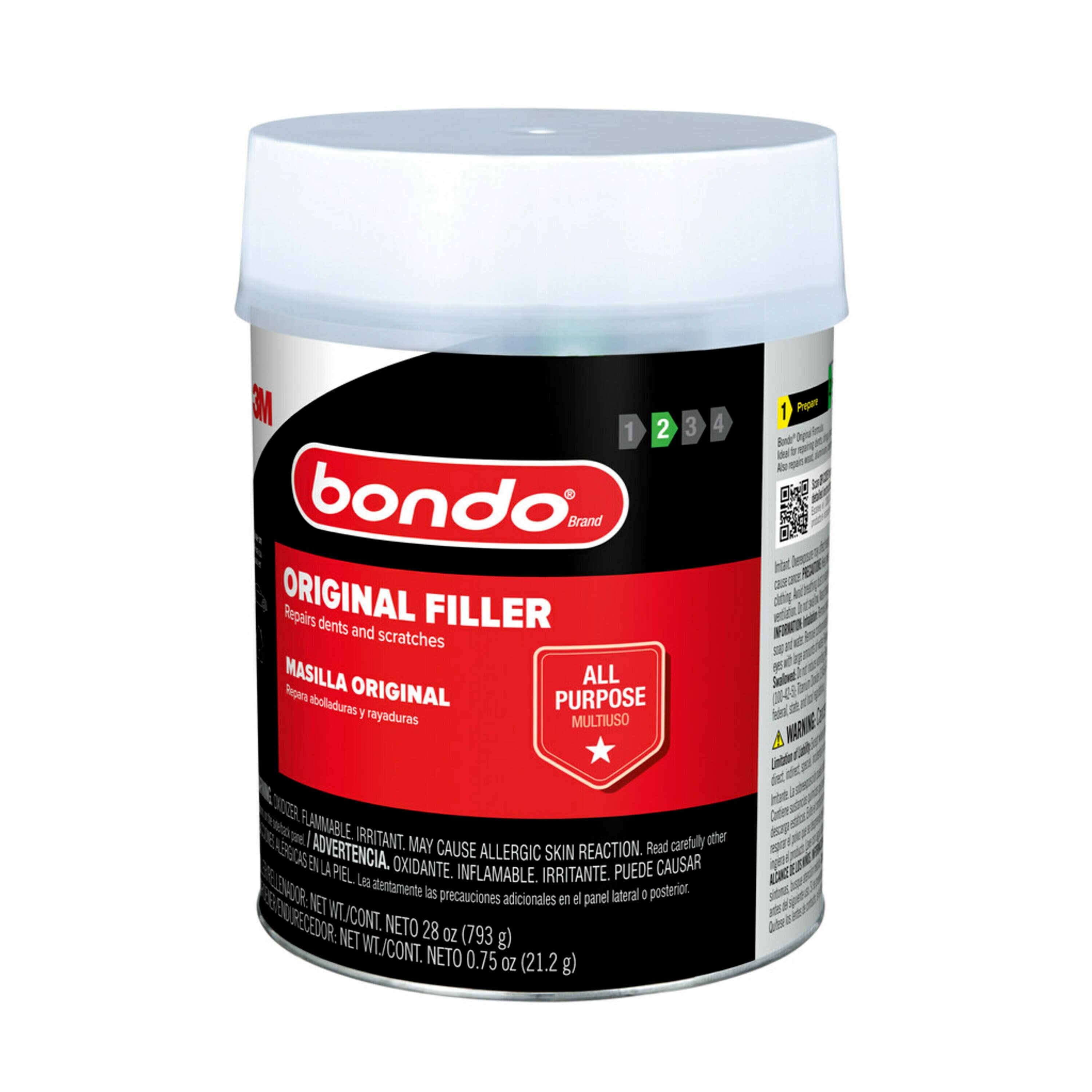 Bondo Lightweight 28-oz Color-changing, Heavy Duty Interior/Exterior ...