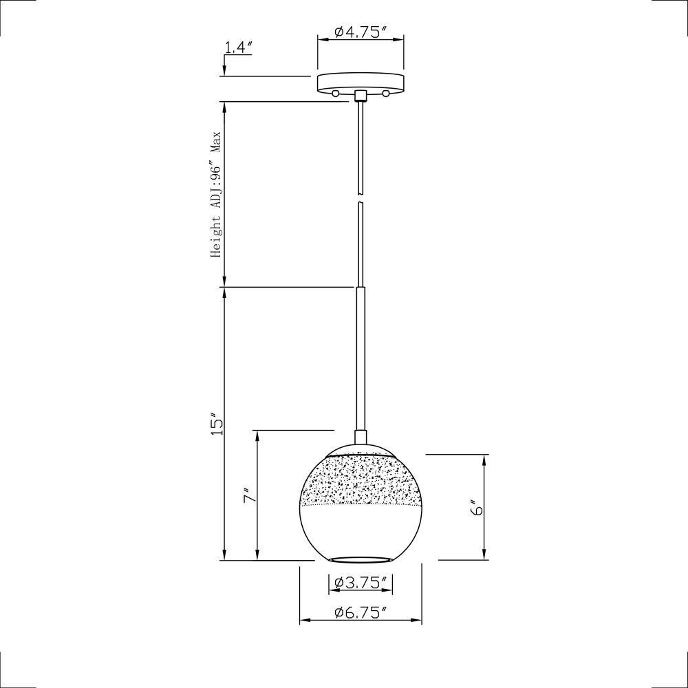 Forte Lighting 2751-01-12 Pendant-Lights - View #3