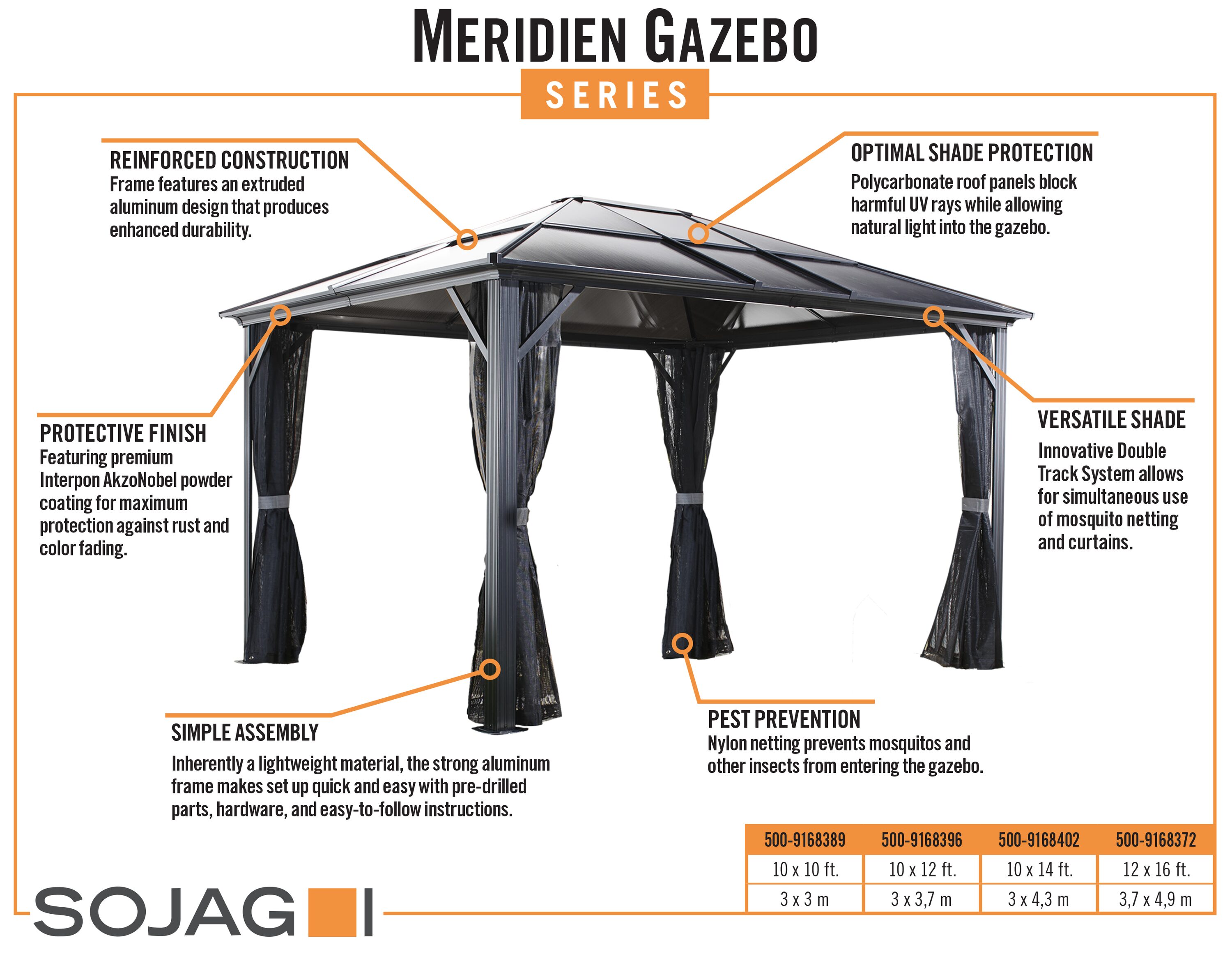 Sojag 500-9162929 Wood-Resin-Gazebos - View #9