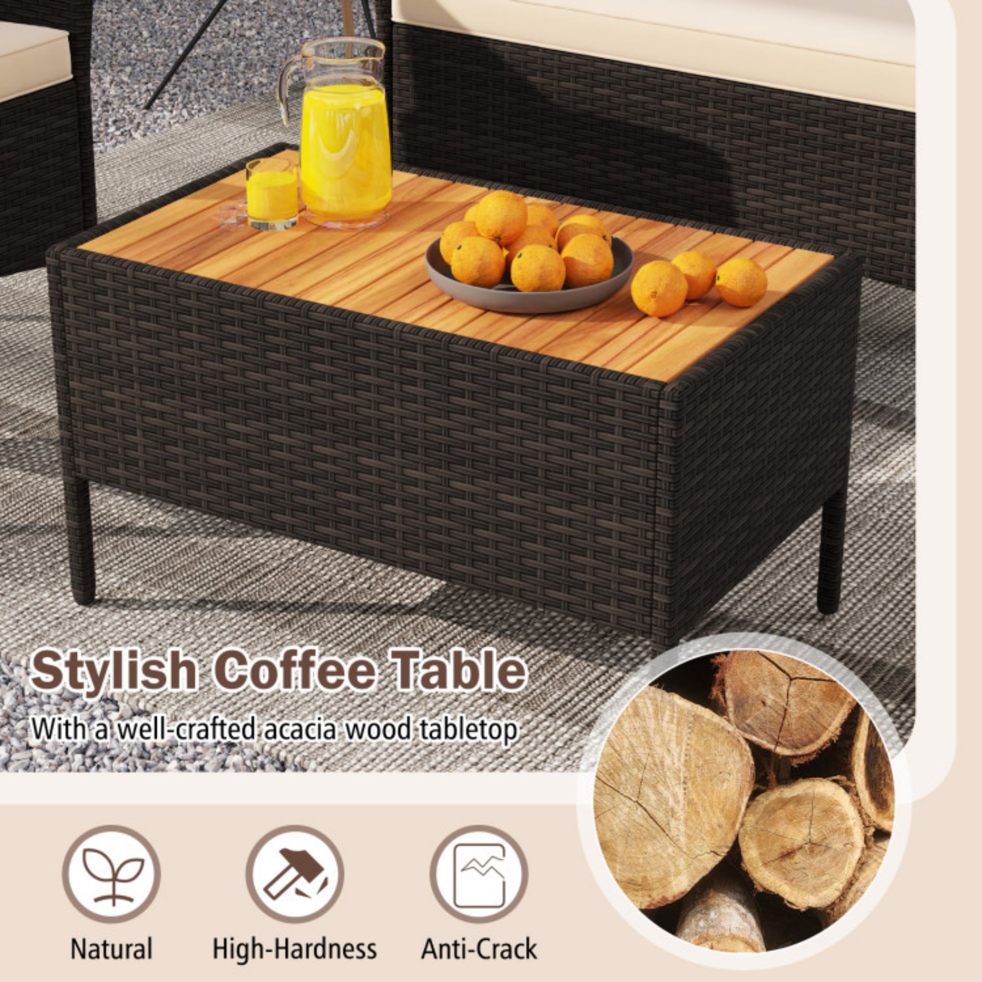 Clihome CL-NY+-69469 Patio-Conversation-Sets - View #9