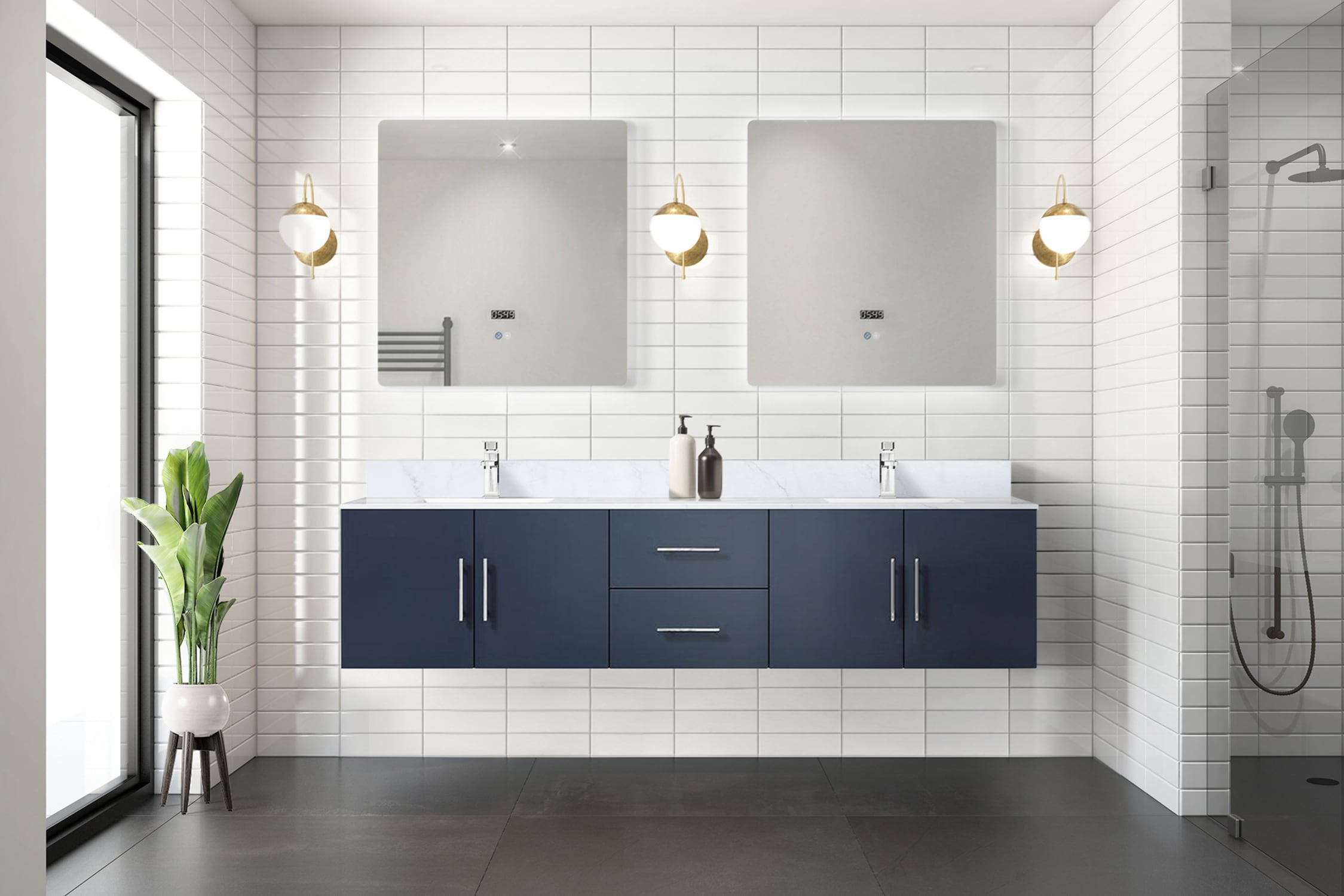 Lexora LG192280DEDS000 Bath-Vanity-Combo - View #7