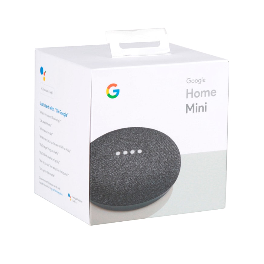 Best Buy: Home Mini (1st Generation) Smart Speaker with Google Assistant  Charcoal GA00216-US
