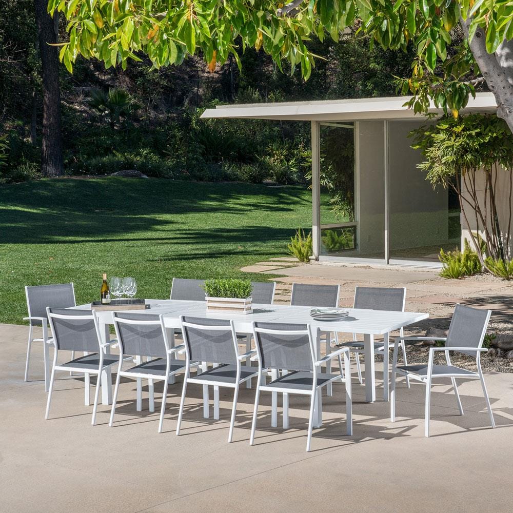 Mod Furniture HARPDN11PC-WHT Patio-Dining-Sets - View #10