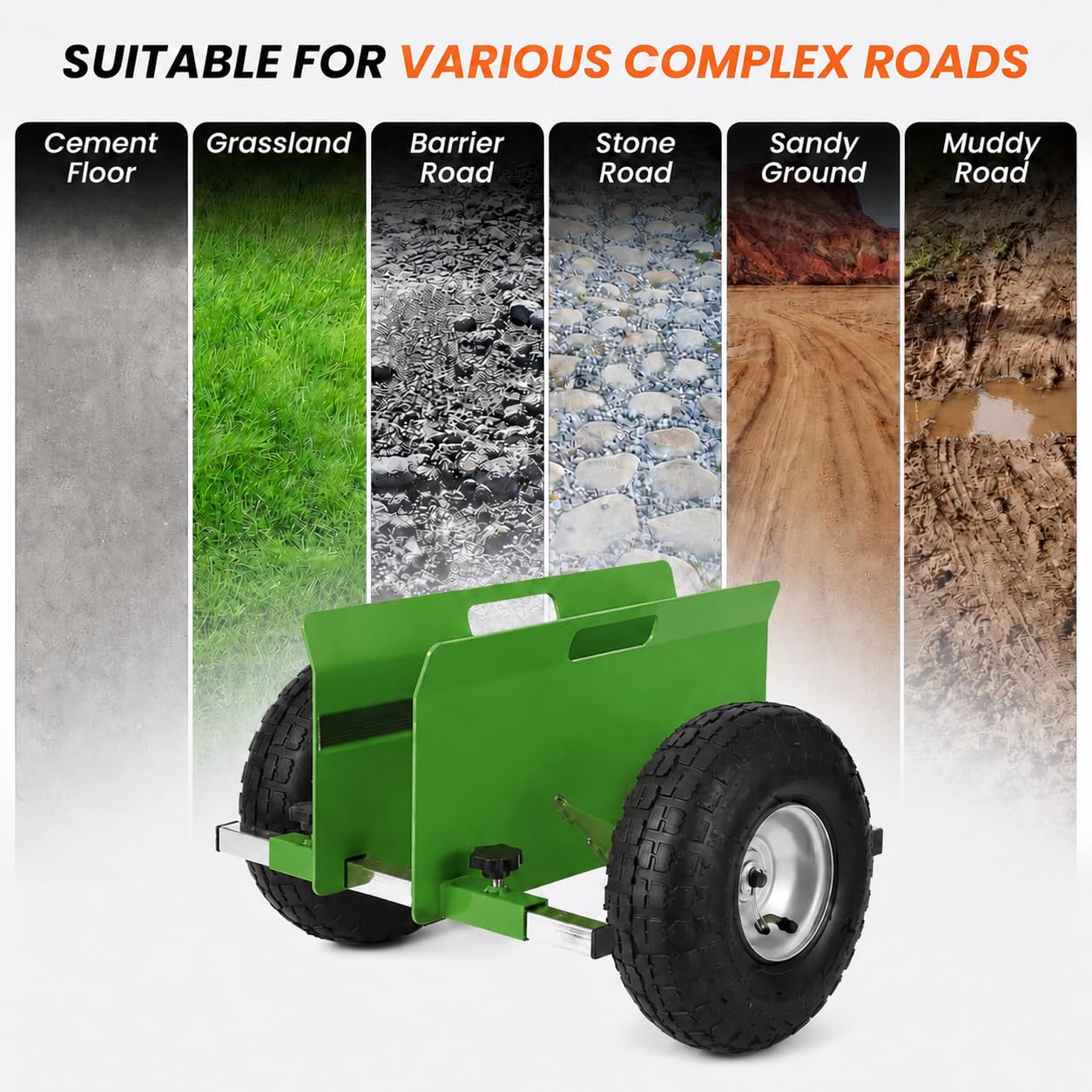 DEXSO BQAPDC7XK40A1TOF Wheelbarrow-Yard-Cart - View #6