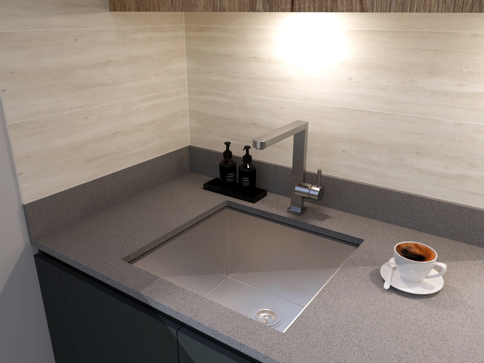 DAX DAX-SQ-1918-X Kitchen-Sinks - View #3