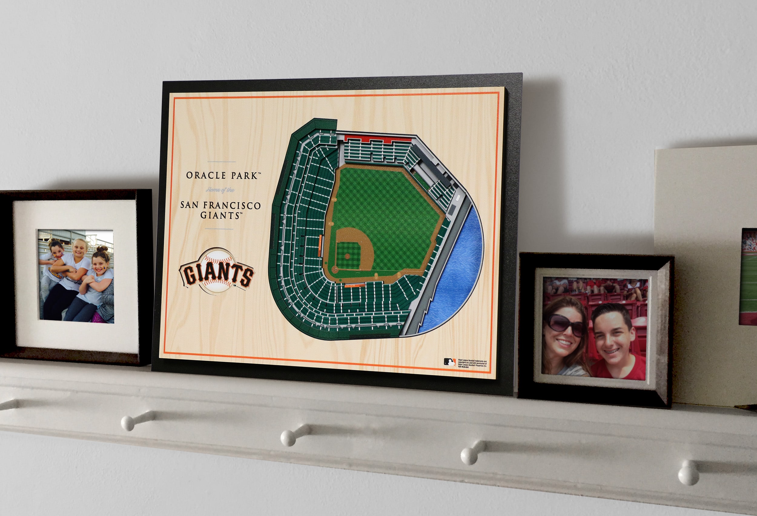 San Francisco Giants Art Print - Oracle Park Painting - Baseball Art