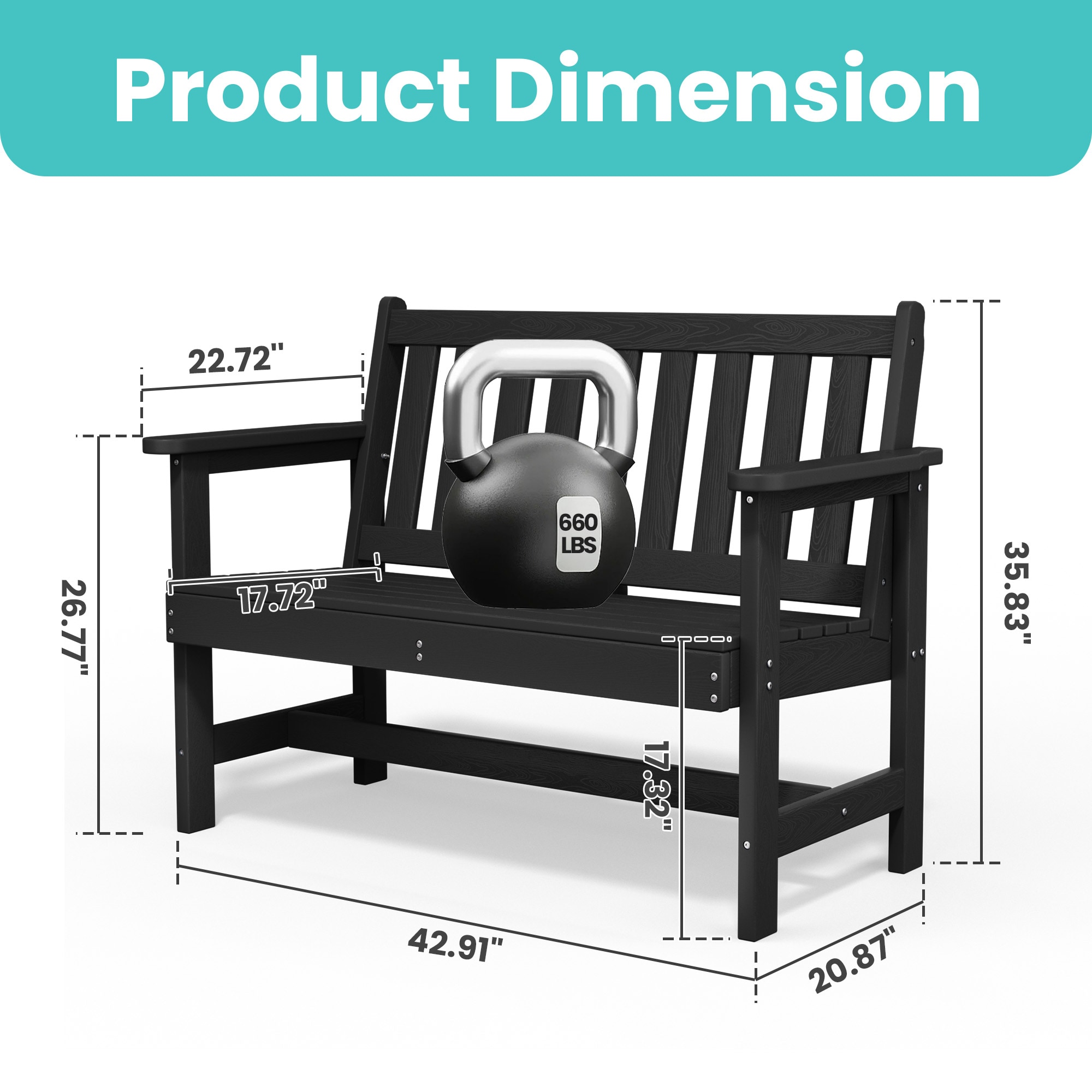 JEAREY GYCY-BK benches - View #5