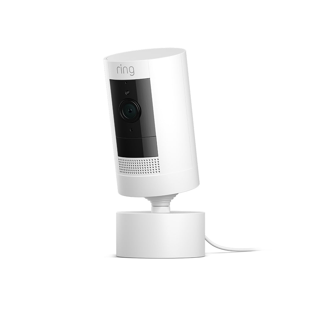 Ring Wireless Stick Up Indoor/Outdoor 1080p Security Camera - White