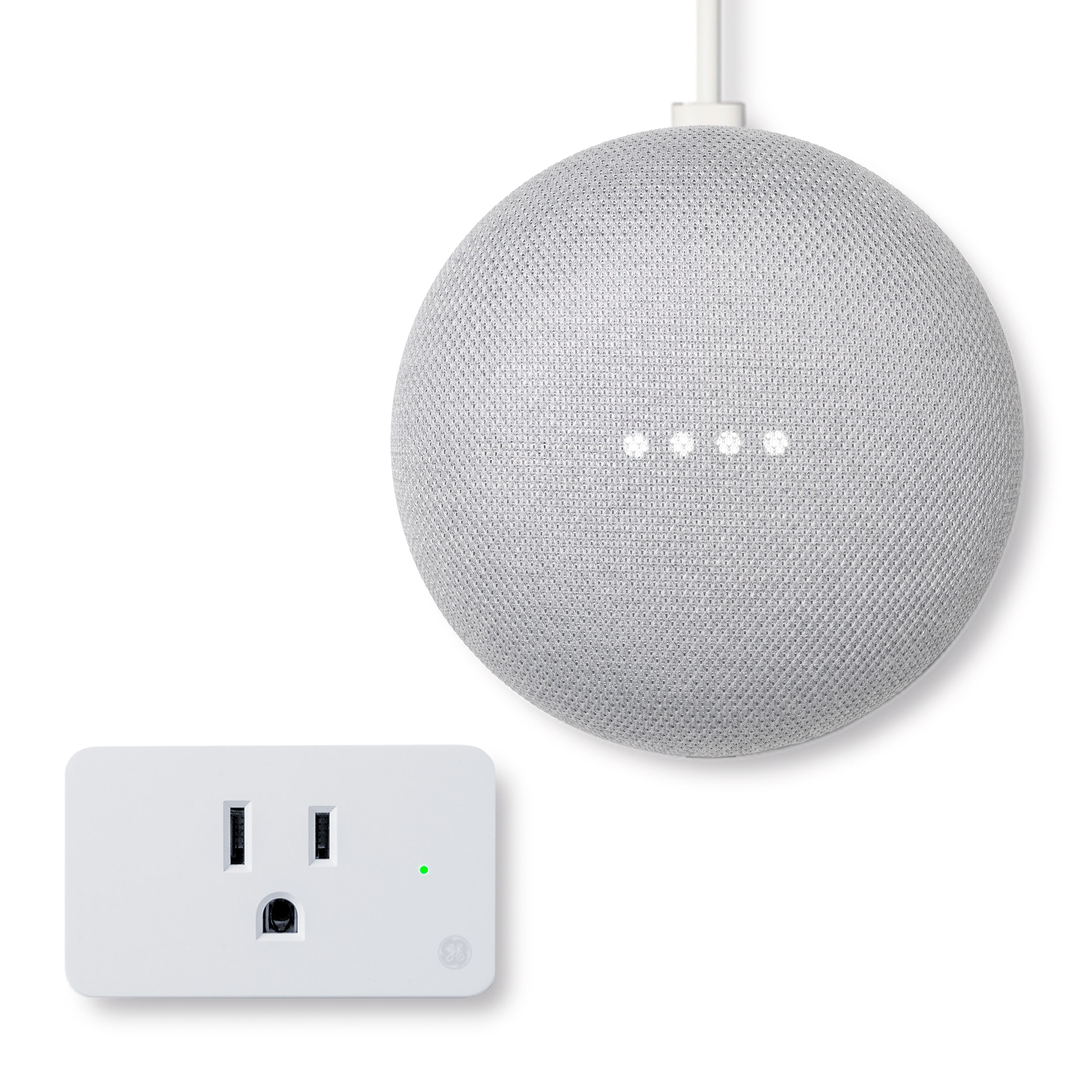 Google Nest Mini 2nd Generation Smart Speaker with Google Assistant - Chalk  (Renewed) : Electronics 
