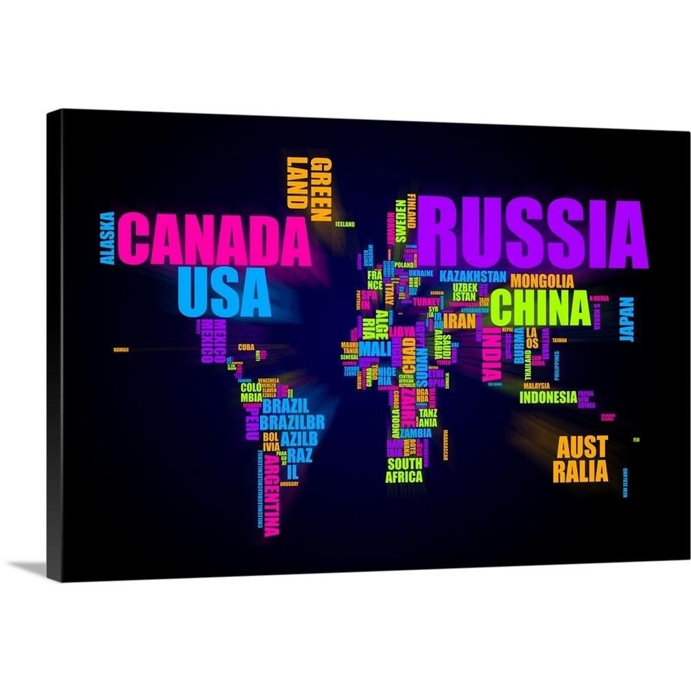 GreatBigCanvas 2245425-24-30X20 20-in H x 30-in W Abstract Print on Canvas