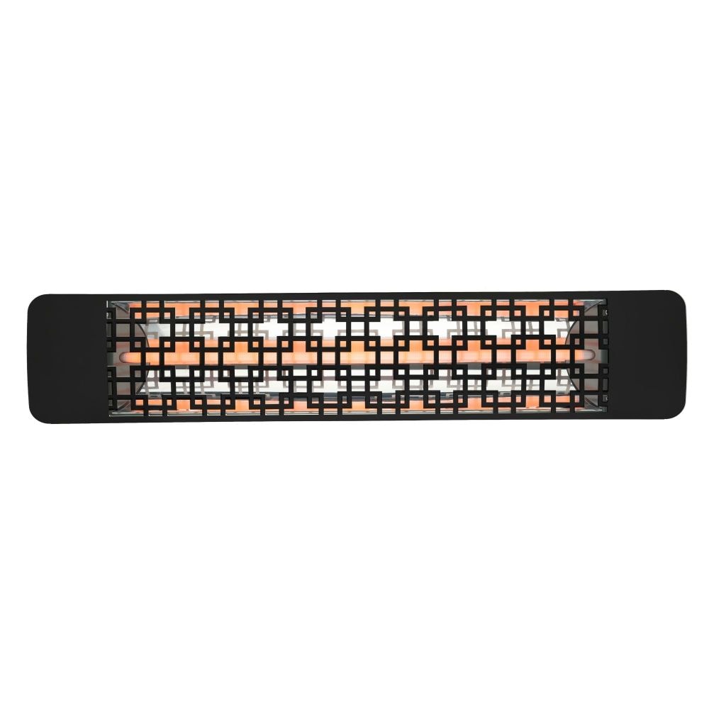 Eurofase - Heating - 2500 Watt Single Element 39 Inch Electric Patio Heater-480 Voltage-Black Fi...