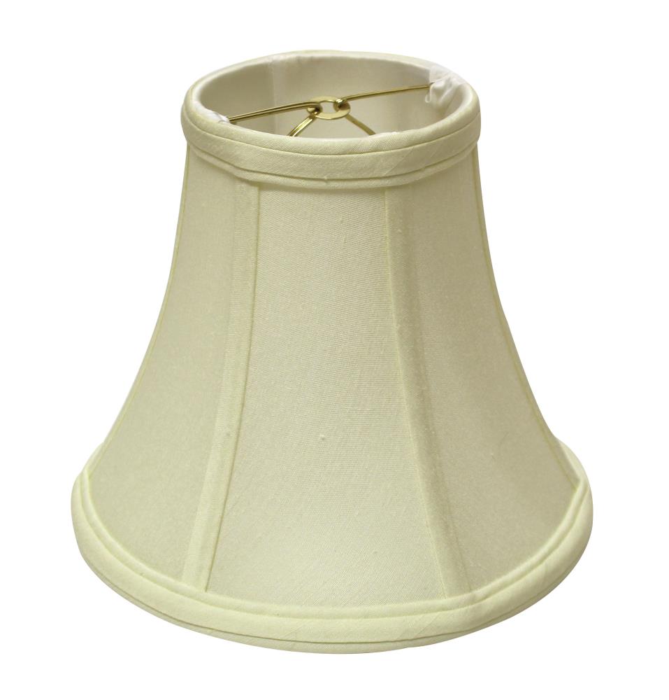 Cloth & Wire 6.75-in x 8-in Egg Silk Bell Lamp Shade in the Lamp Shades ...
