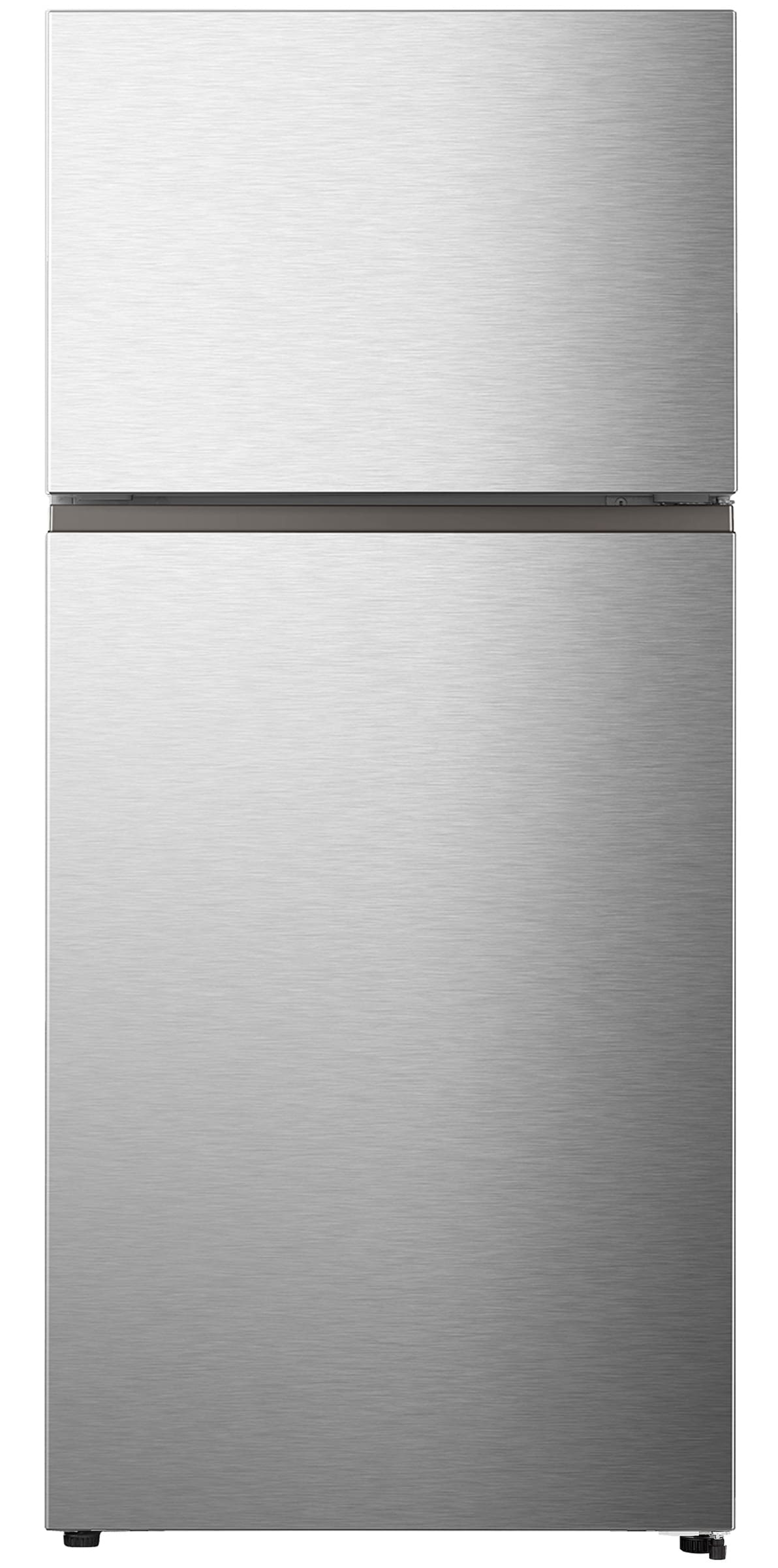 Hisense - PureFlat 18-cu ft Standard-Depth 30-in Wide Top-Freezer Refrigerator ( Stainless Steel ...