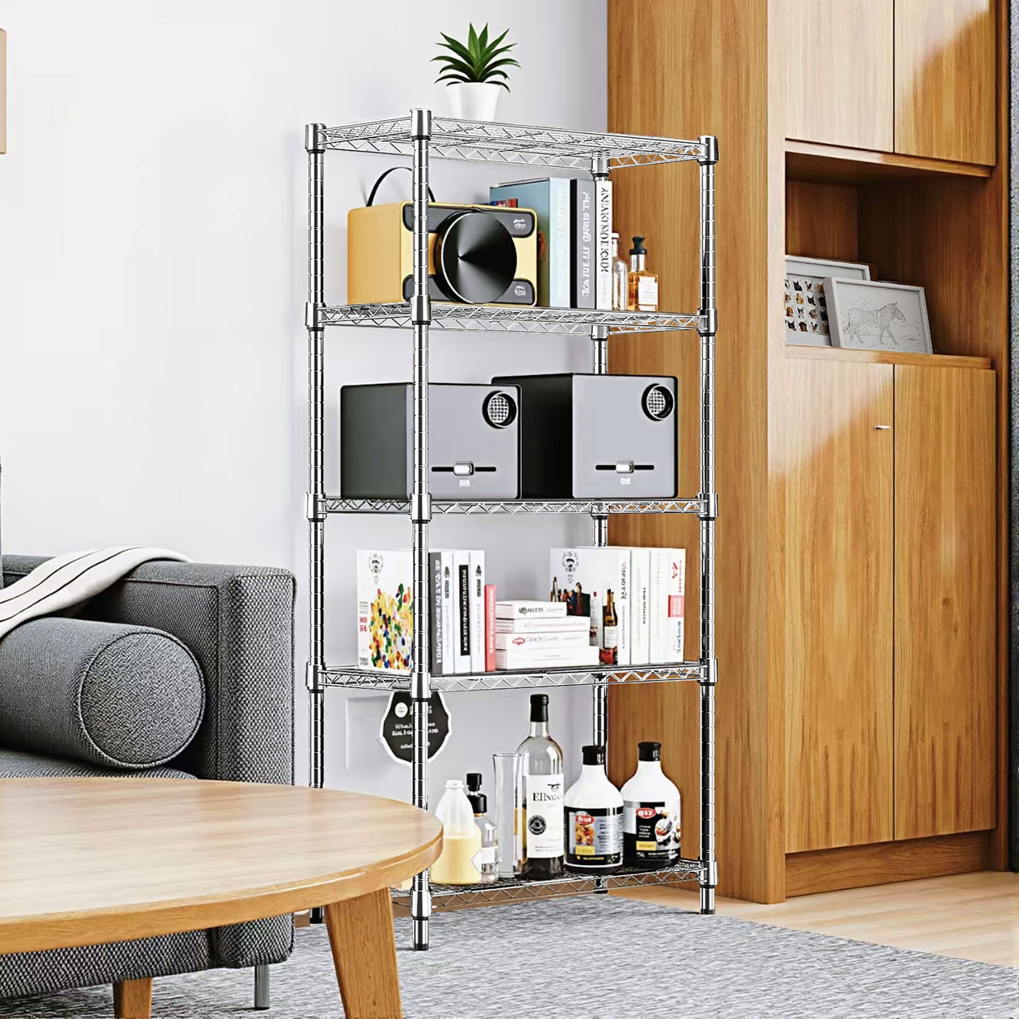 LETILY 4A6UX1LR Free-Standing-Shelving - View #4