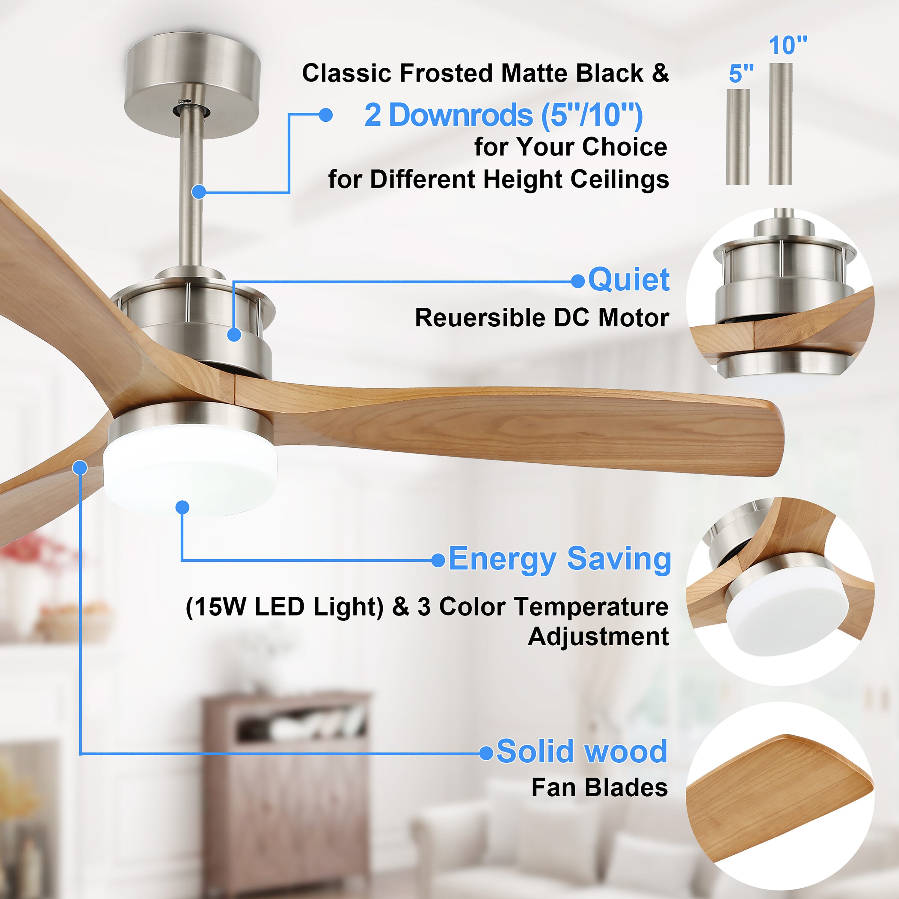Cusp Barn CS52DC10Z Ceiling-Fans - View #6