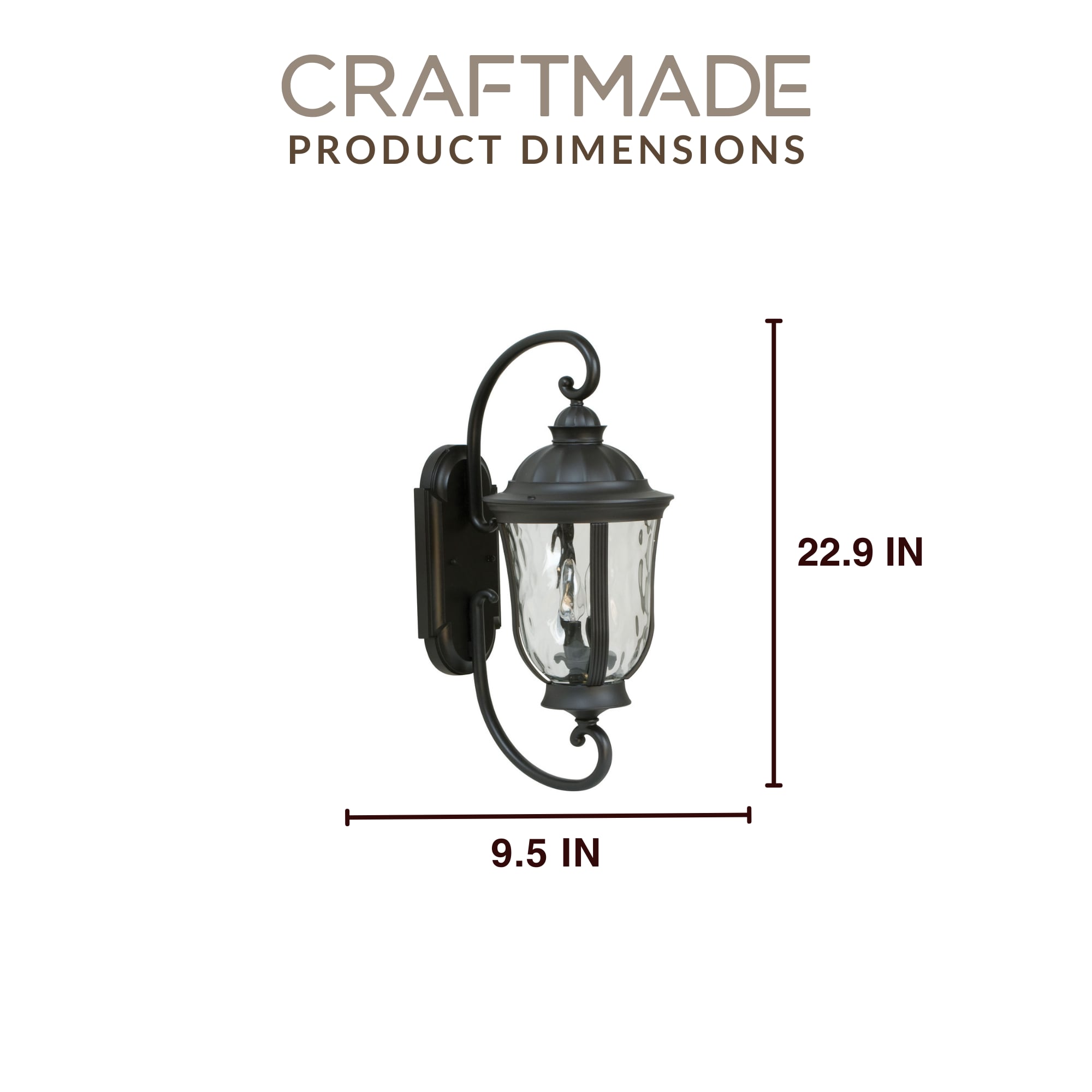 Craftmade Z6010-OBO Outdoor-Wall-Lighting - View #5