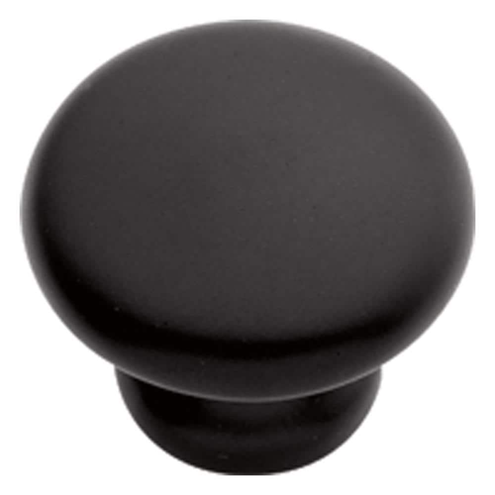 Hickory Hardware P2816-MB Modus Matte Black Round Contemporary Cabinet Knob