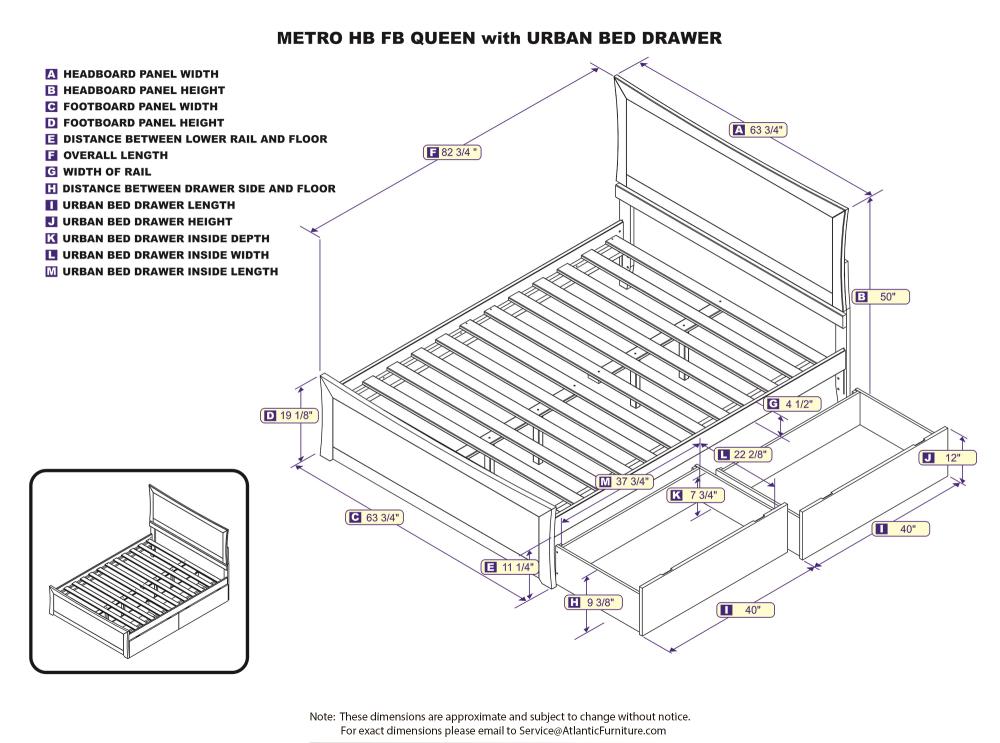 AFI Furnishings AR9046111 beds - View #6