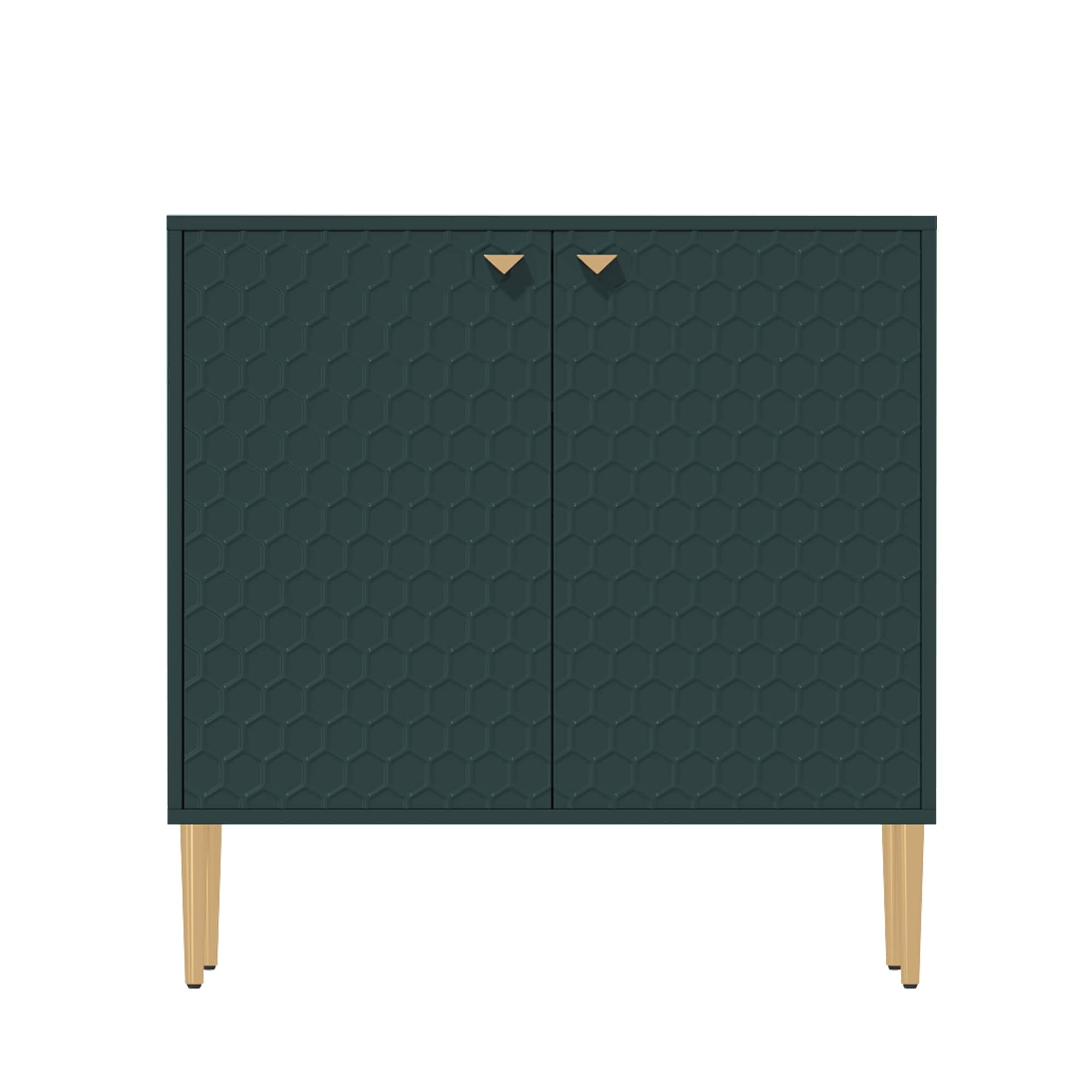 Clihome BLJH-01GR-N 31.5-in W 2-Door Green Accent Cabinet