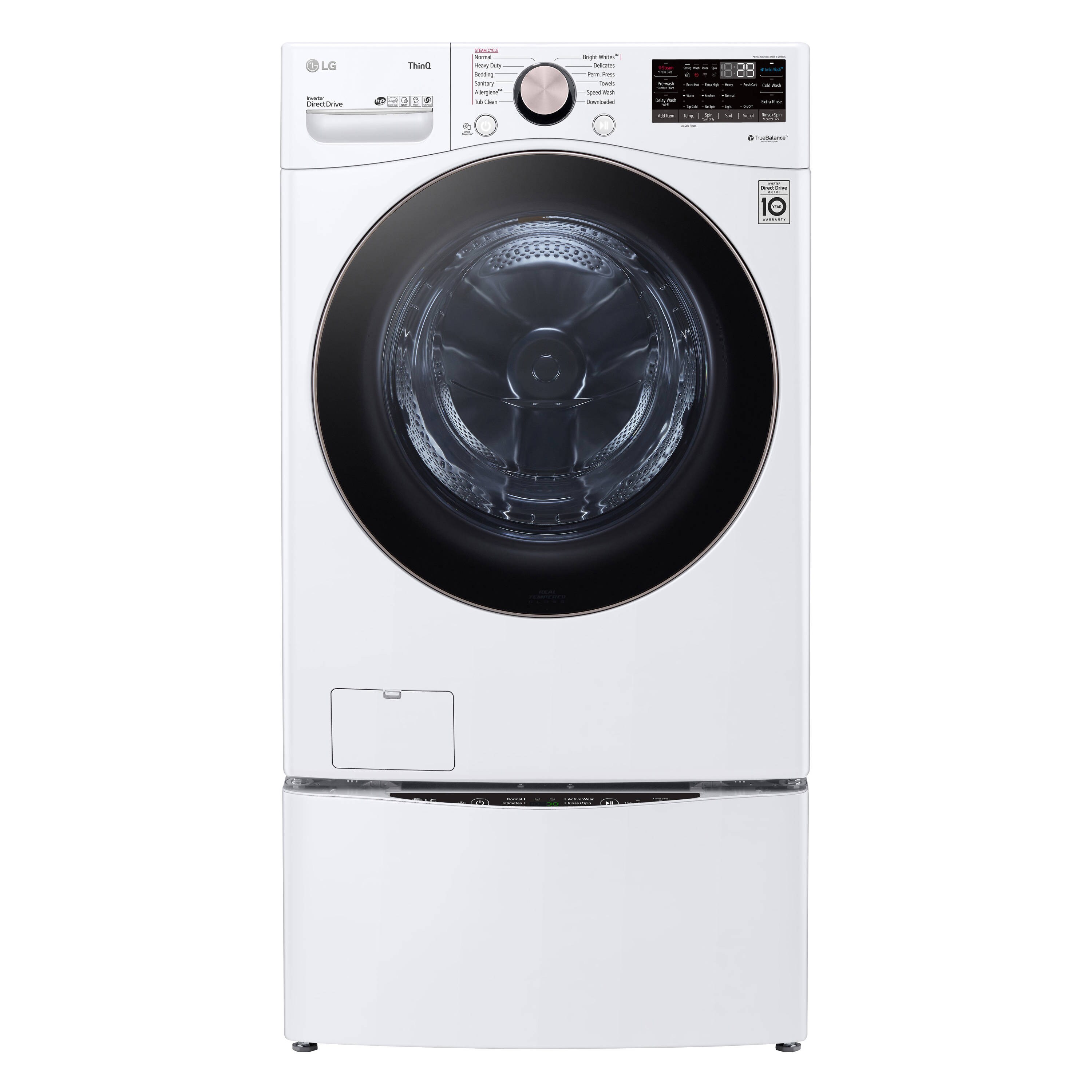 LG TurboWash 360 Smart Wi-Fi enabled 4.5-cu ft High Efficiency ...