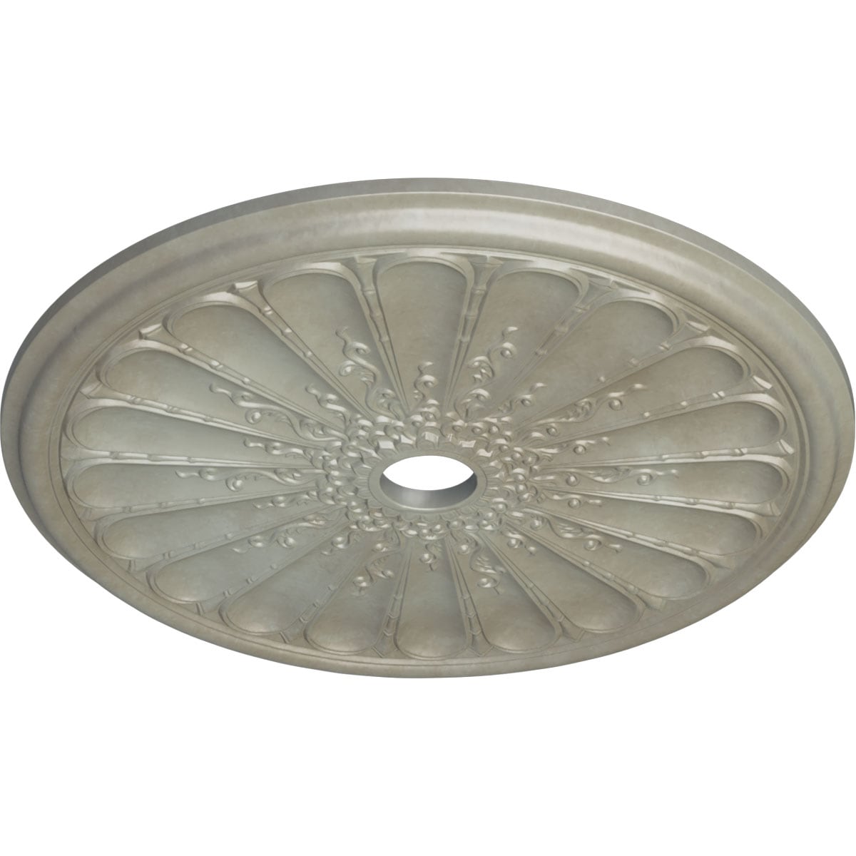 Ekena Millwork CM31KIFLS Ceiling-Medallions - View #2