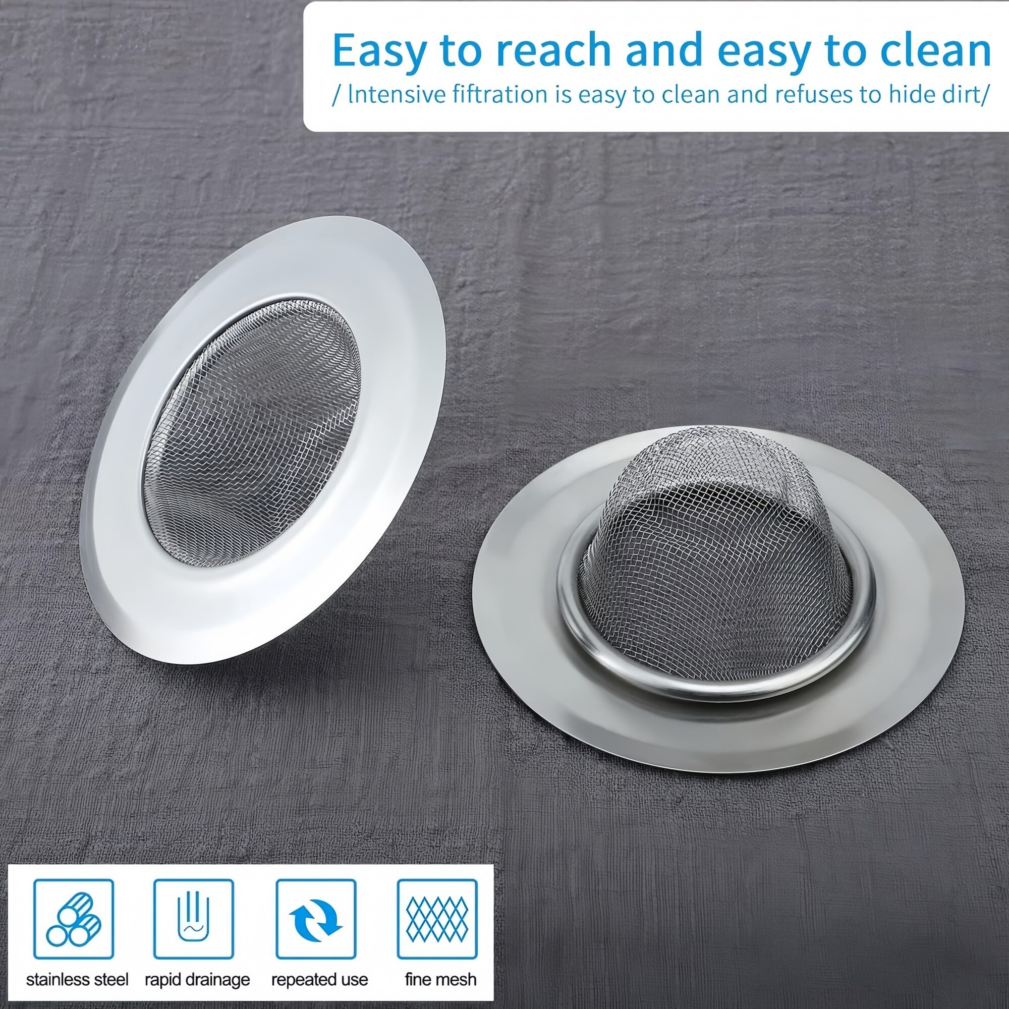 Numhew NHLYNN21697 Kitchen-Sink-Strainers - View #6