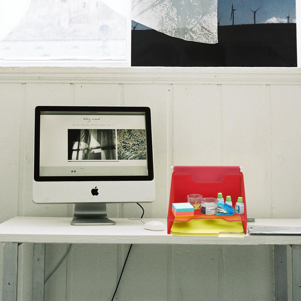 Mind Reader MESHBOX3-RED Desktop-Organizers - View #7