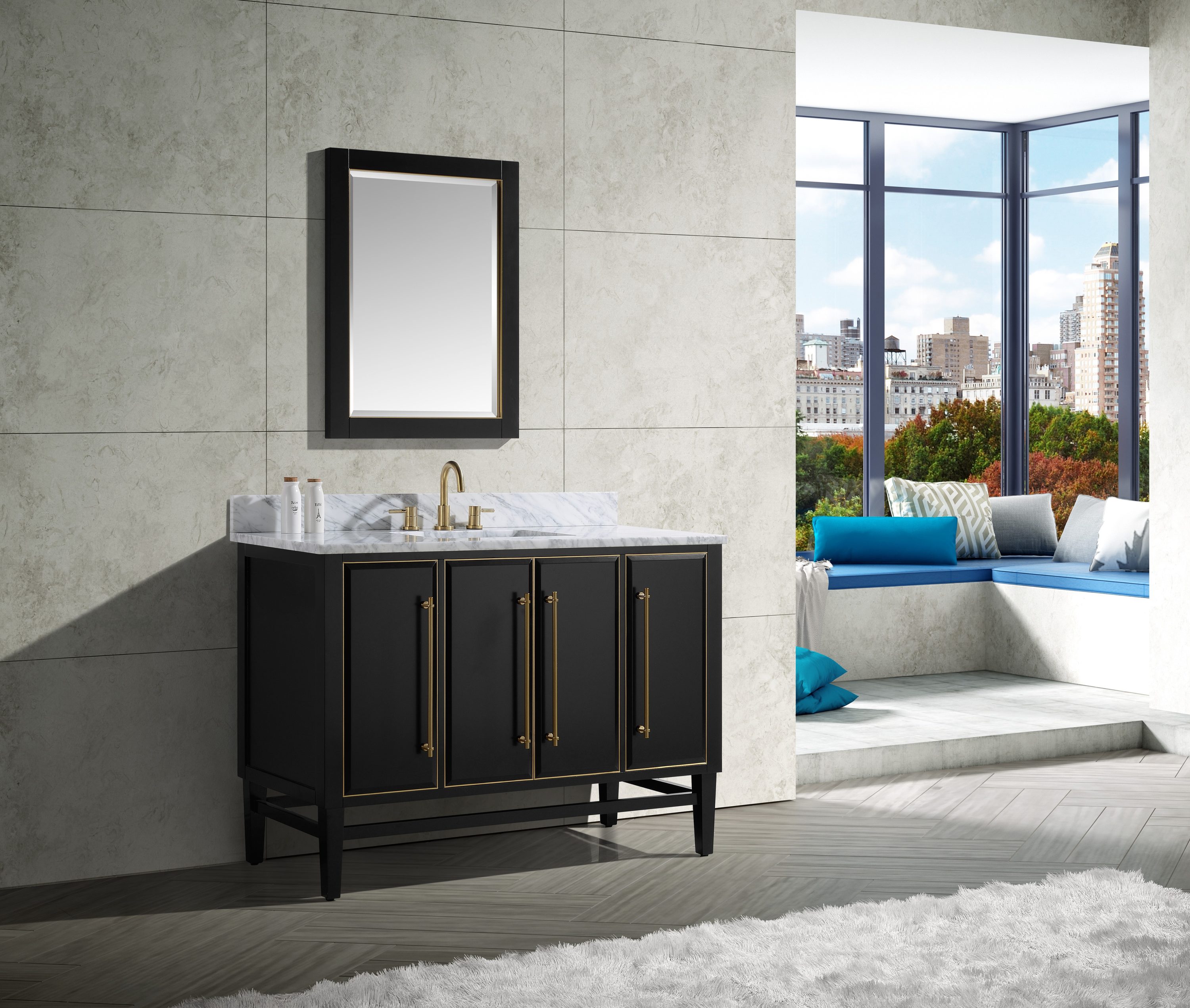 Avanity MASON-V48-BKG vanities - View #4