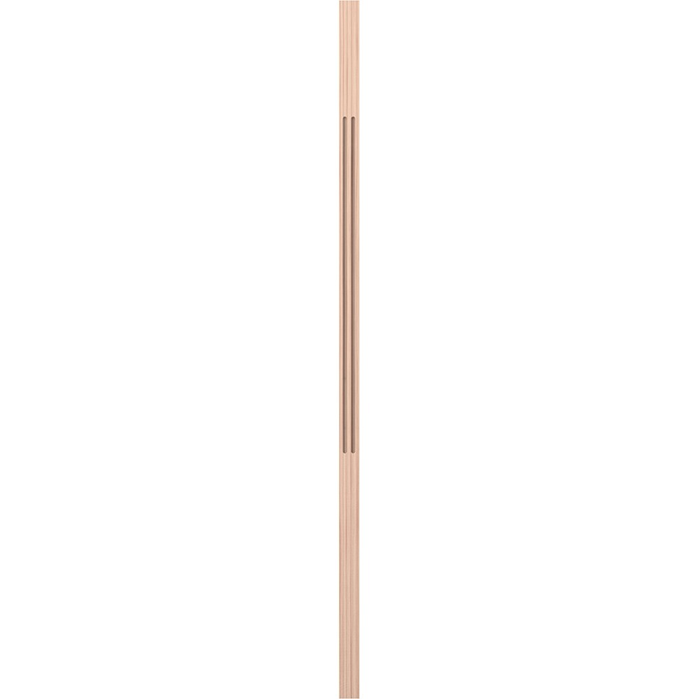L.J. Smith Stair Systems LJF-5060-B 42 42-in x 1.25-in Unfinished Beechwood Square Top Stair Baluster