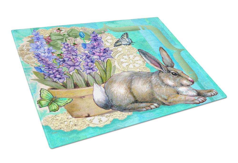 Caroline's Treasures PJC1068LCB 11.25-in L x 15.75-in W Glass Cutting Board