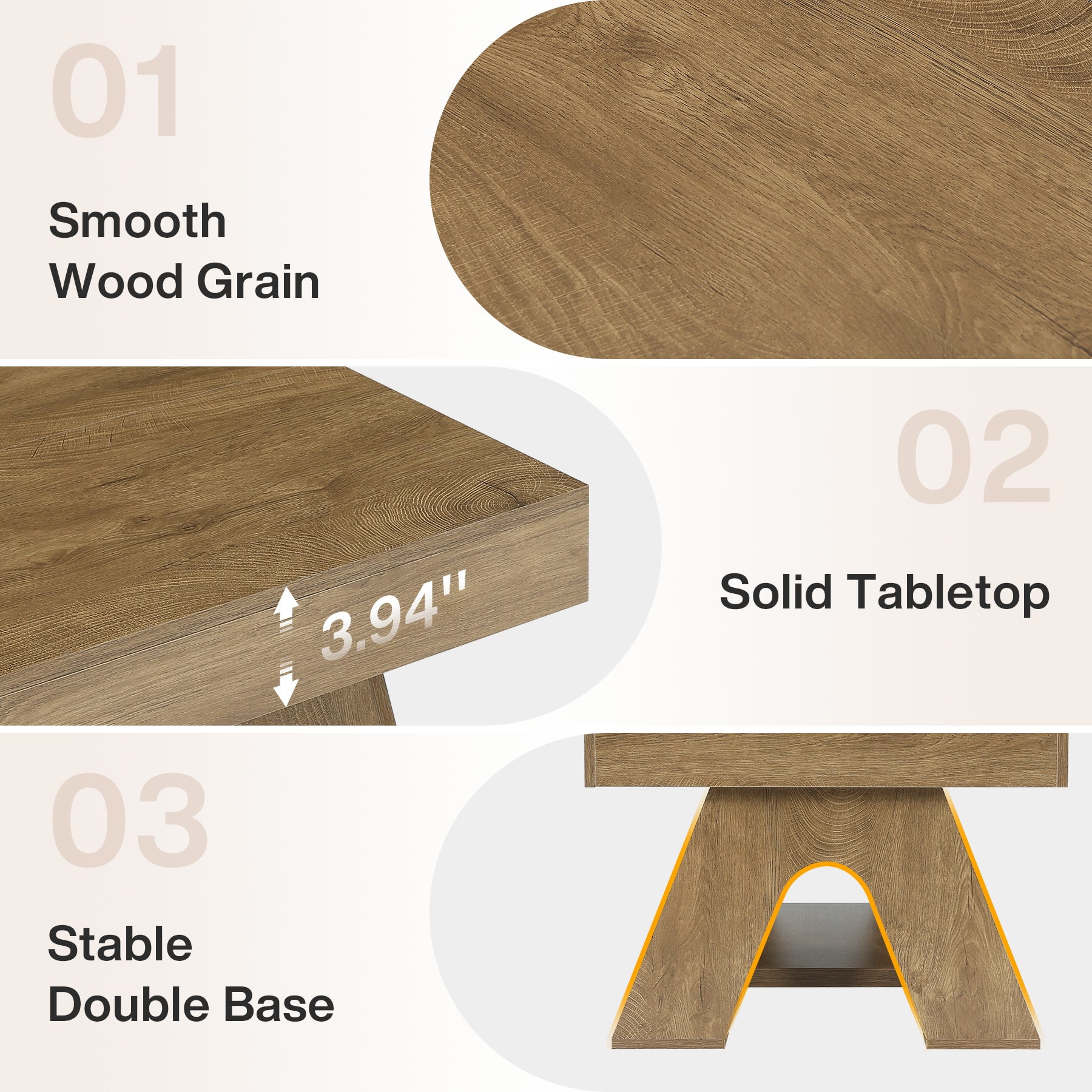 Tribesigns LWOYJL-1408YY Coffee-Tables - View #5