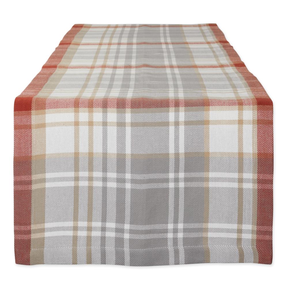 DII Cozy Picnic Plaid Table Runner 14x72 - Multiple Colors - 100% ...