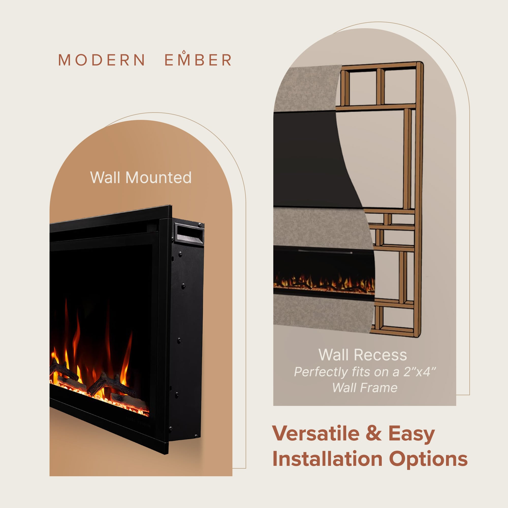 Modern Ember ME-AER60-SLIM Electric-Fireplaces - View #6