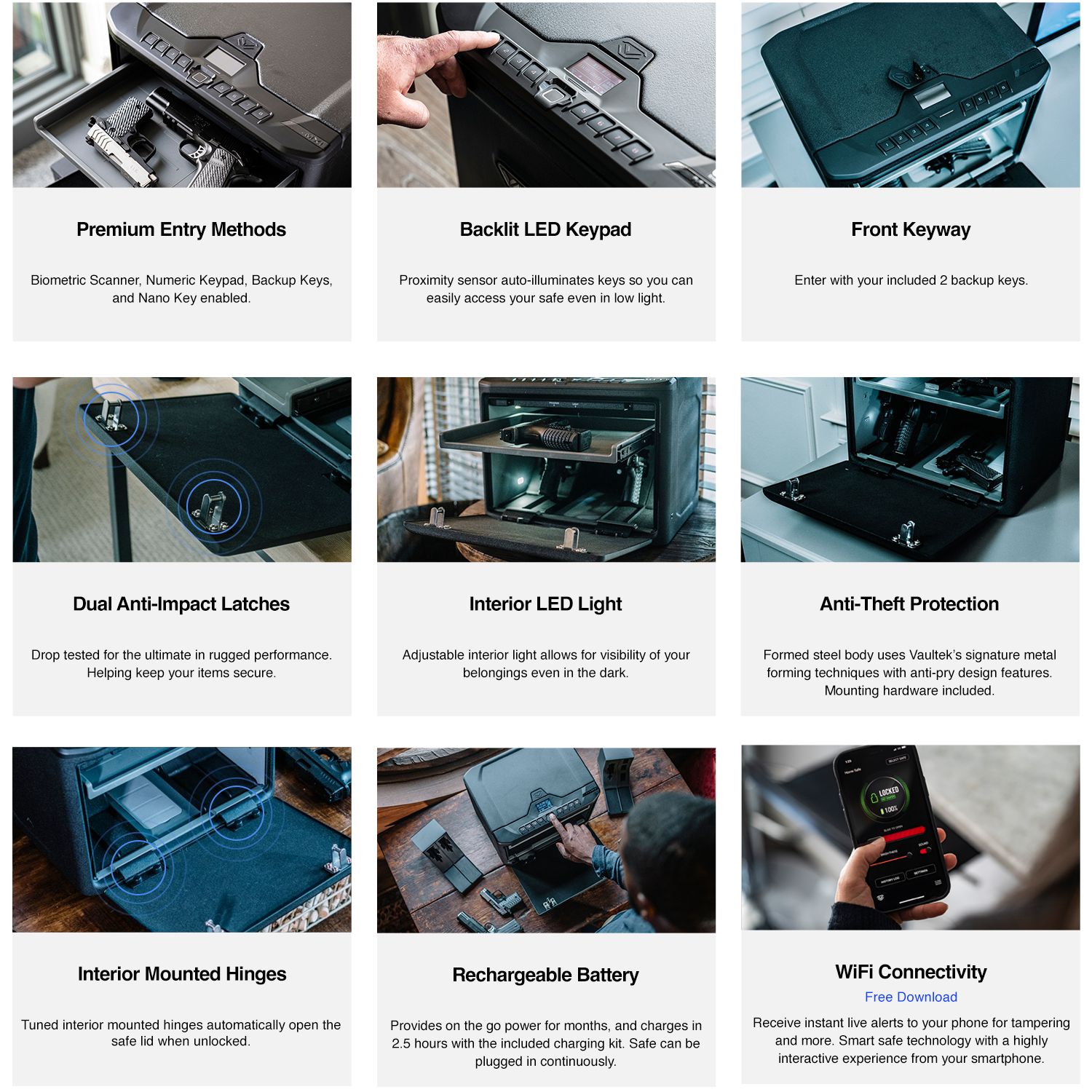 Vaultek NMXI-BK Gun-Safes - View #5