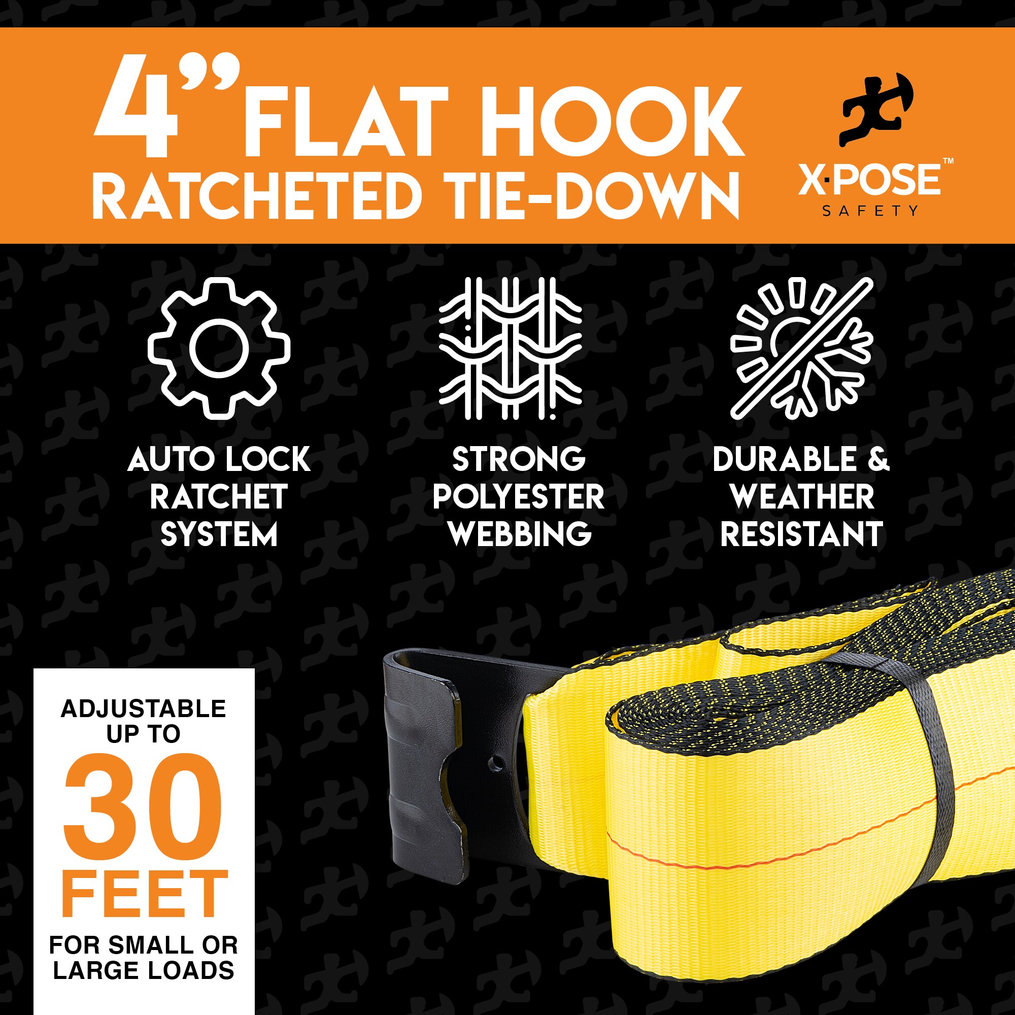 XPOSE SAFETY RTD430-FH-1-X-S ratchets - View #2