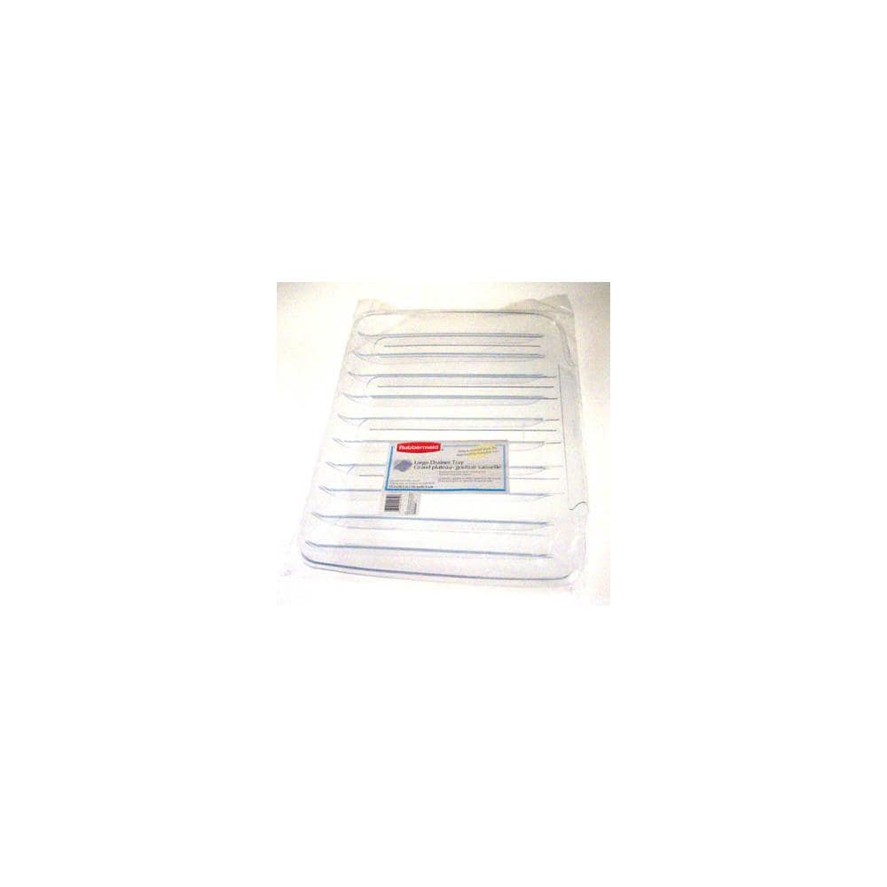 Drain Tray, Clear Plastic, Large