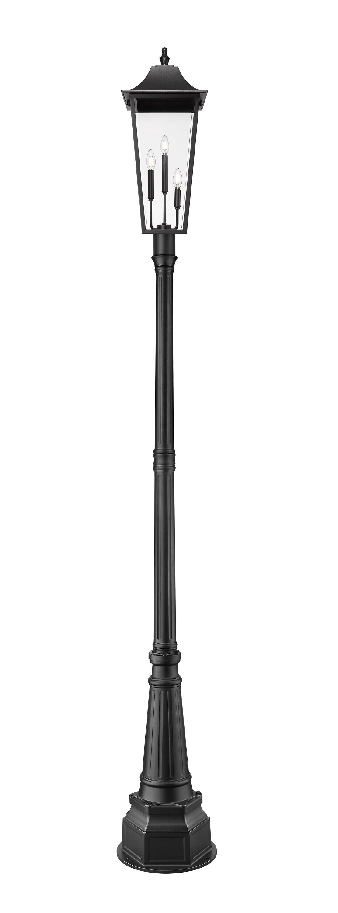 Z-Lite 5008PHXLR-564P-BK Complete-Post-Lights - View #5
