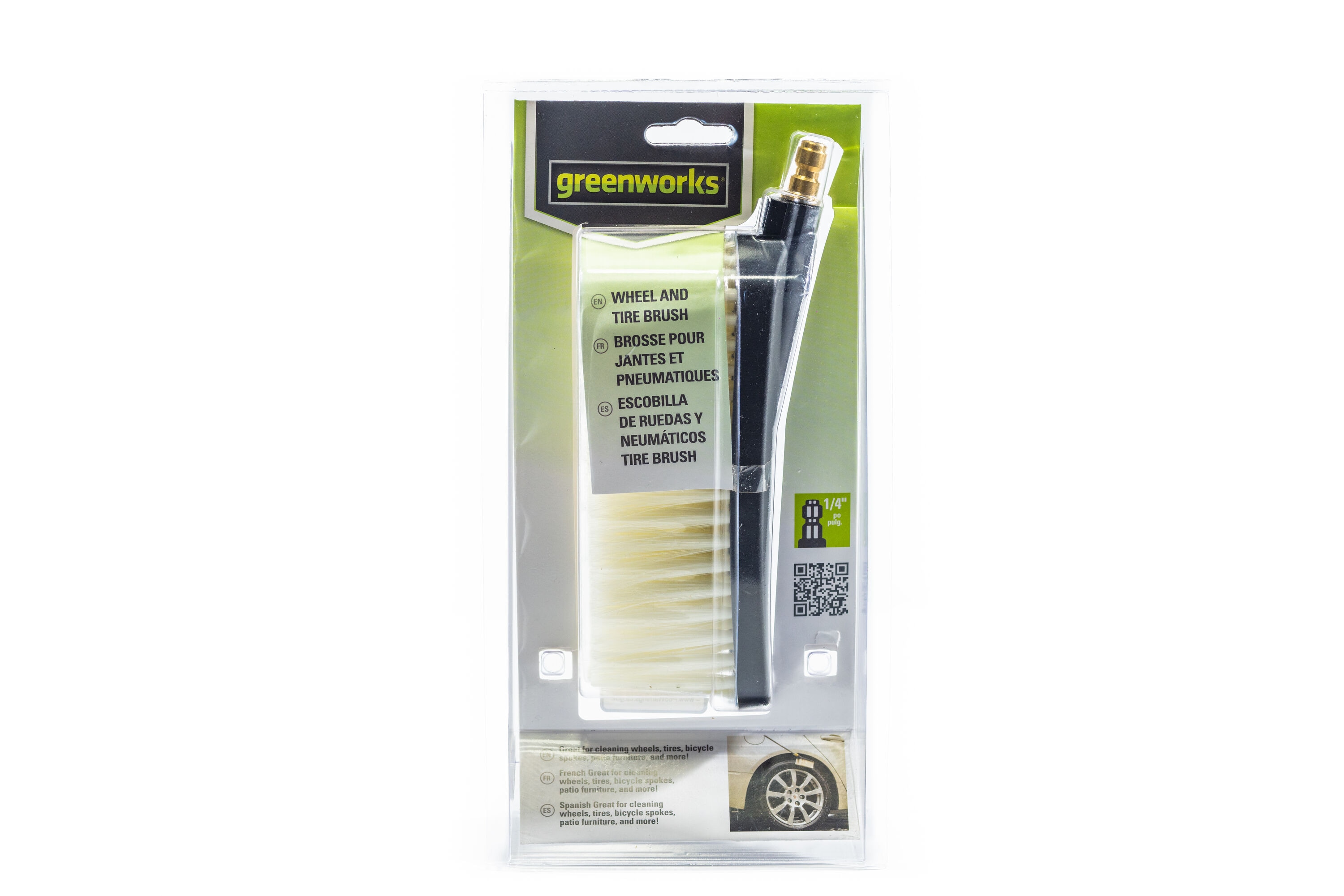 Greenworks 5202202 Fixed Tire Brush