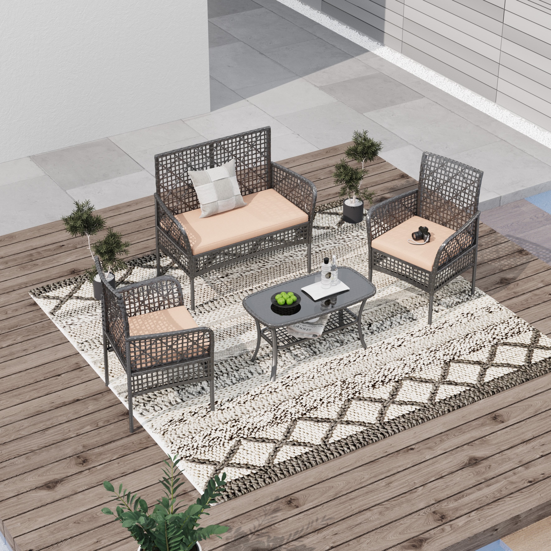 CESICIA QS-042 Patio-Chairs - View #3